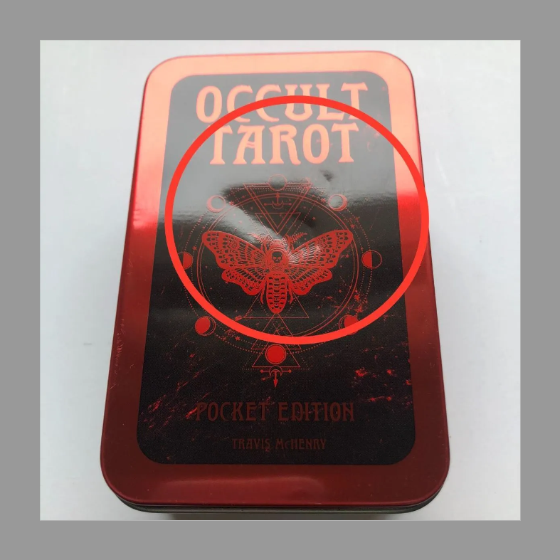 【アウトレット】 オカルト・タロット・ポケット・エディション 缶入り Occult Tarot Pocket Tin Edition
