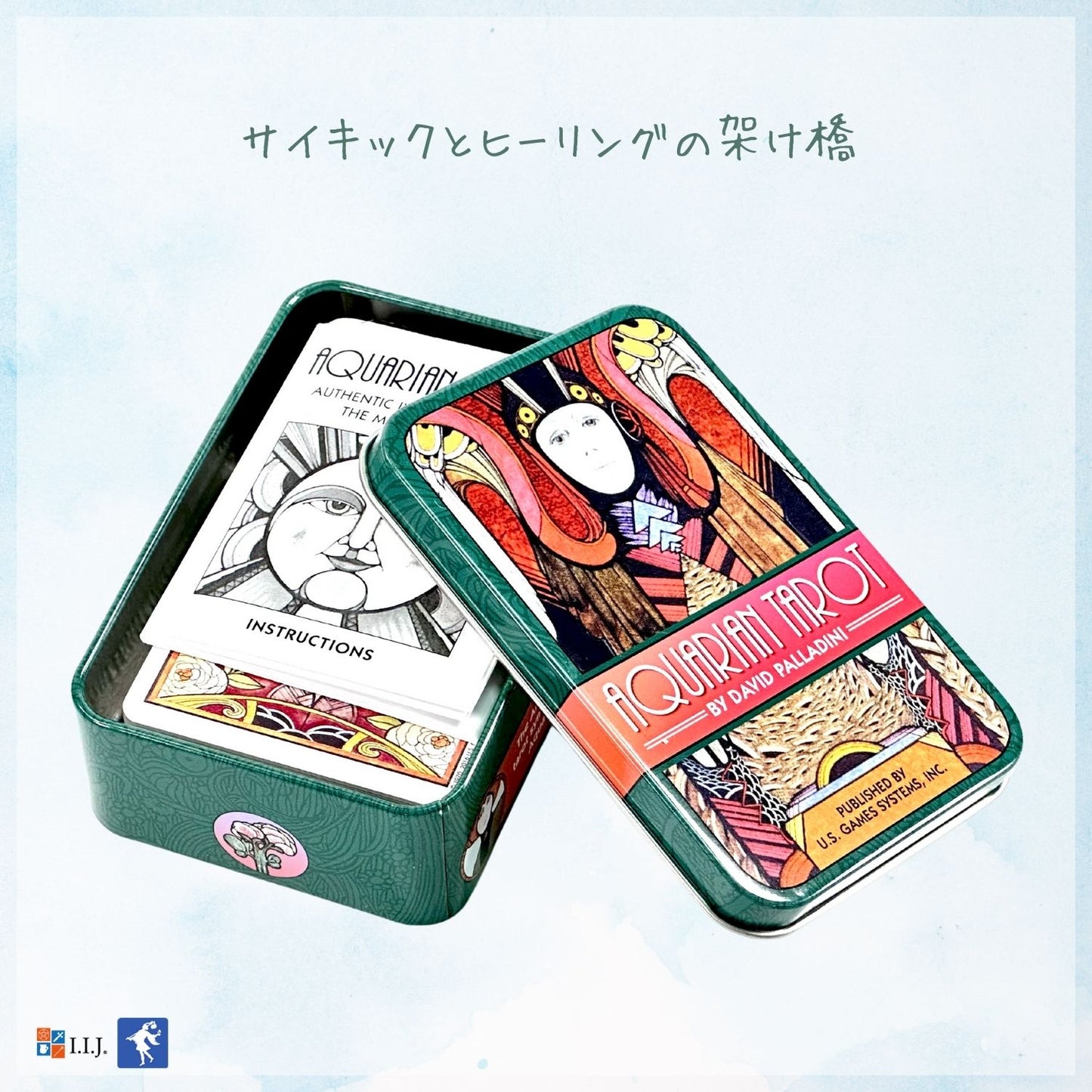 アクエリアン・タロット 缶入り Aquarian Tarot in a Tin