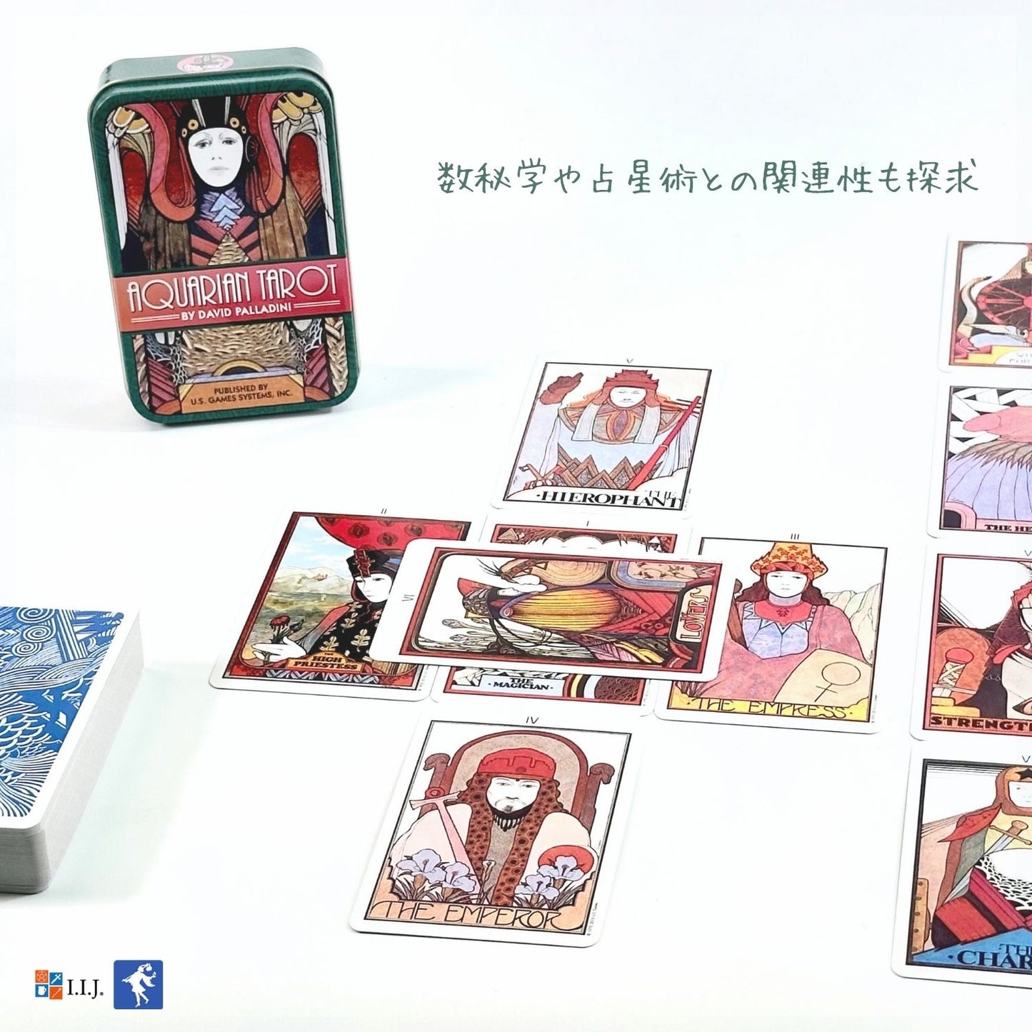 アクエリアン・タロット 缶入り Aquarian Tarot in a Tin