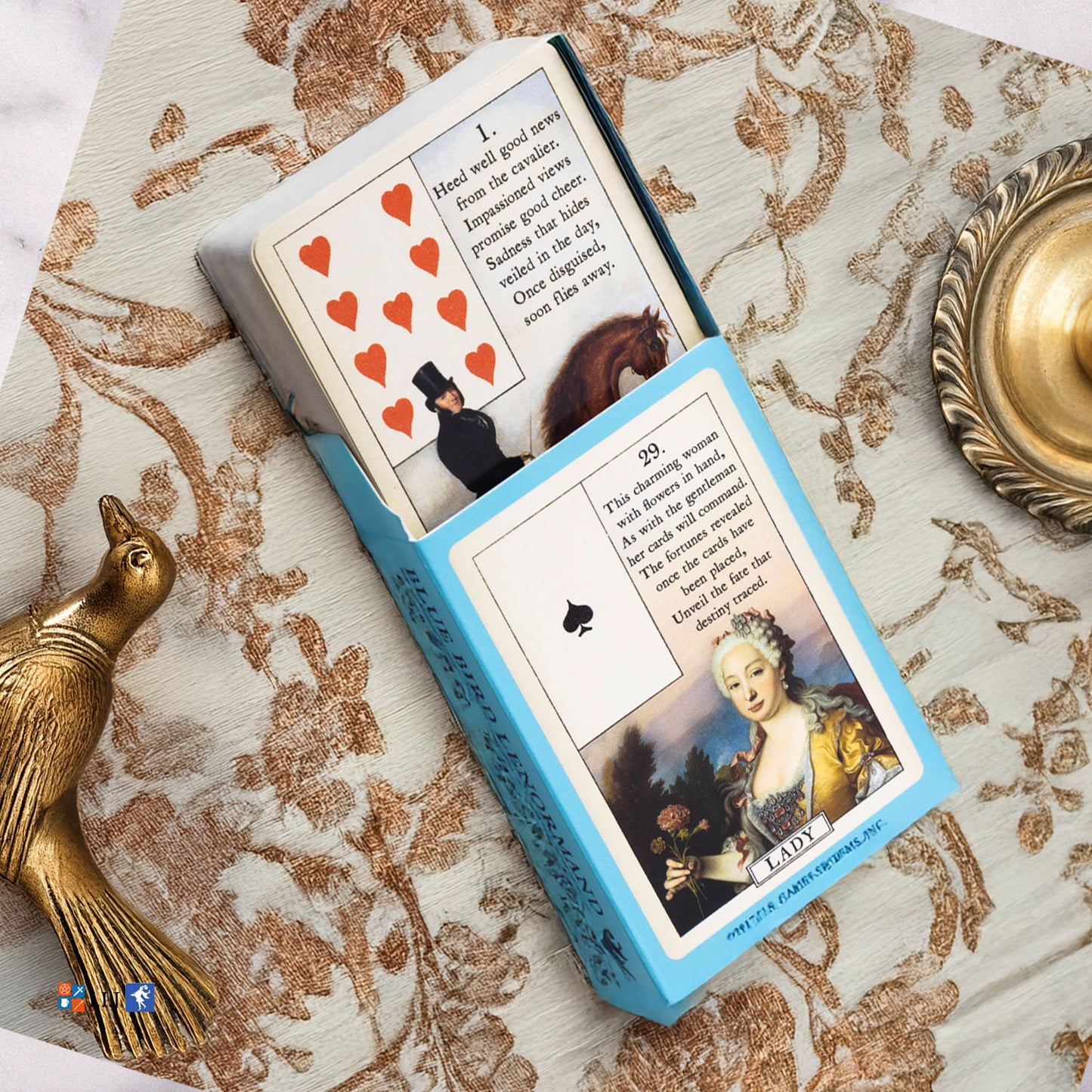 ブルーバード・ルノルマンカード Blue Bird Lenormand