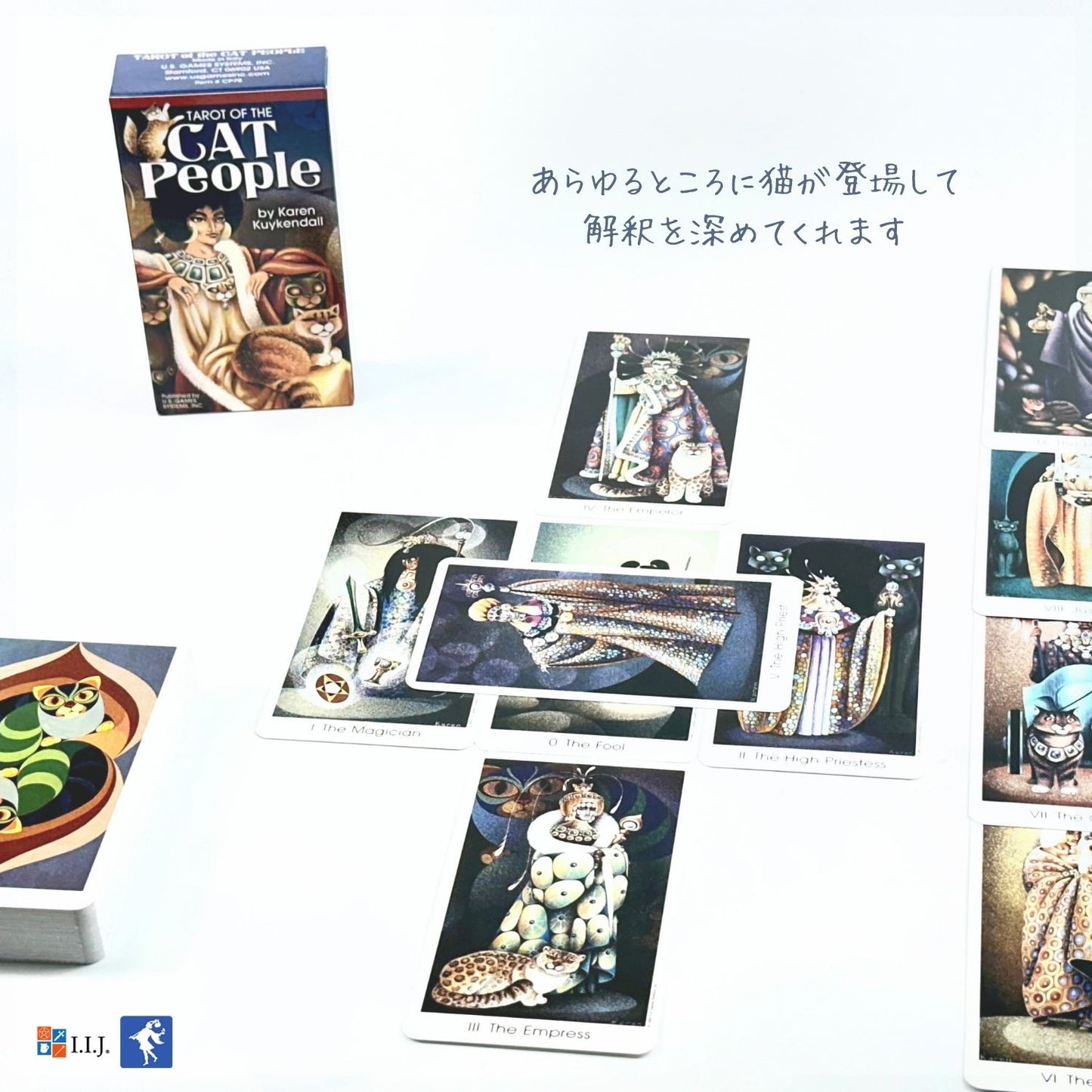 タロット・オブ・ザ・キャット・ピープル Tarot of the Cat People Deck