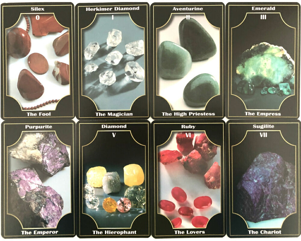 ジェムストーン・アンド ・クリスタルタロット Tarot of Gemstone & Crystals