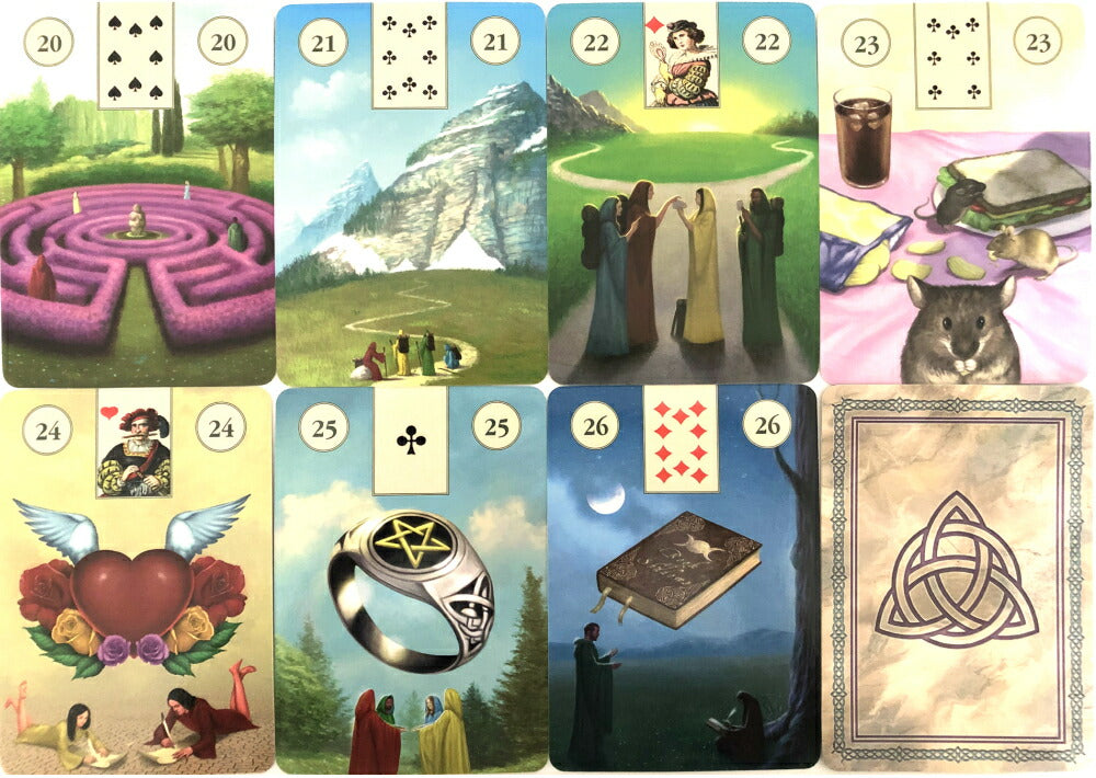 ペイガン ルノルマン オラクル カード Pagan Lenormand Oracle Cards