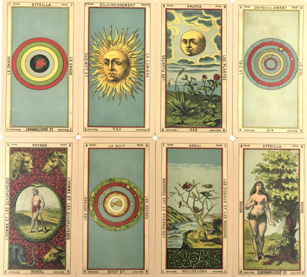 ブック・オブ・トート エッティラ タロット The Book of Thoth Etteilla Tarot