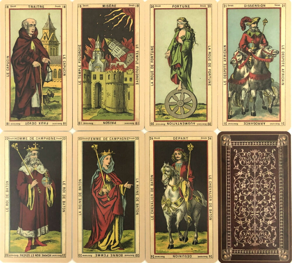 ブック・オブ・トート エッティラ タロット The Book of Thoth Etteilla Tarot