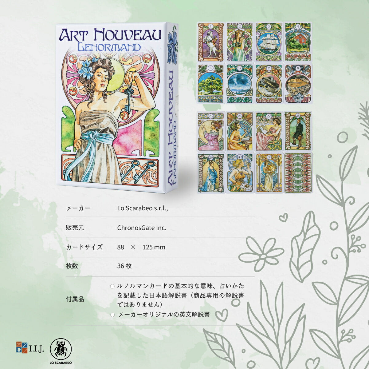 アールヌーボー・ルノルマン ART NOUVEAU LENORMAND