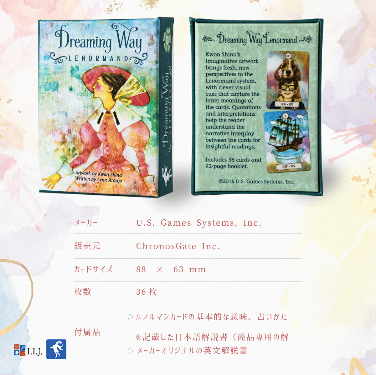 ドリーミング ウェイ ルノルマン Dreaming Way Lenormand