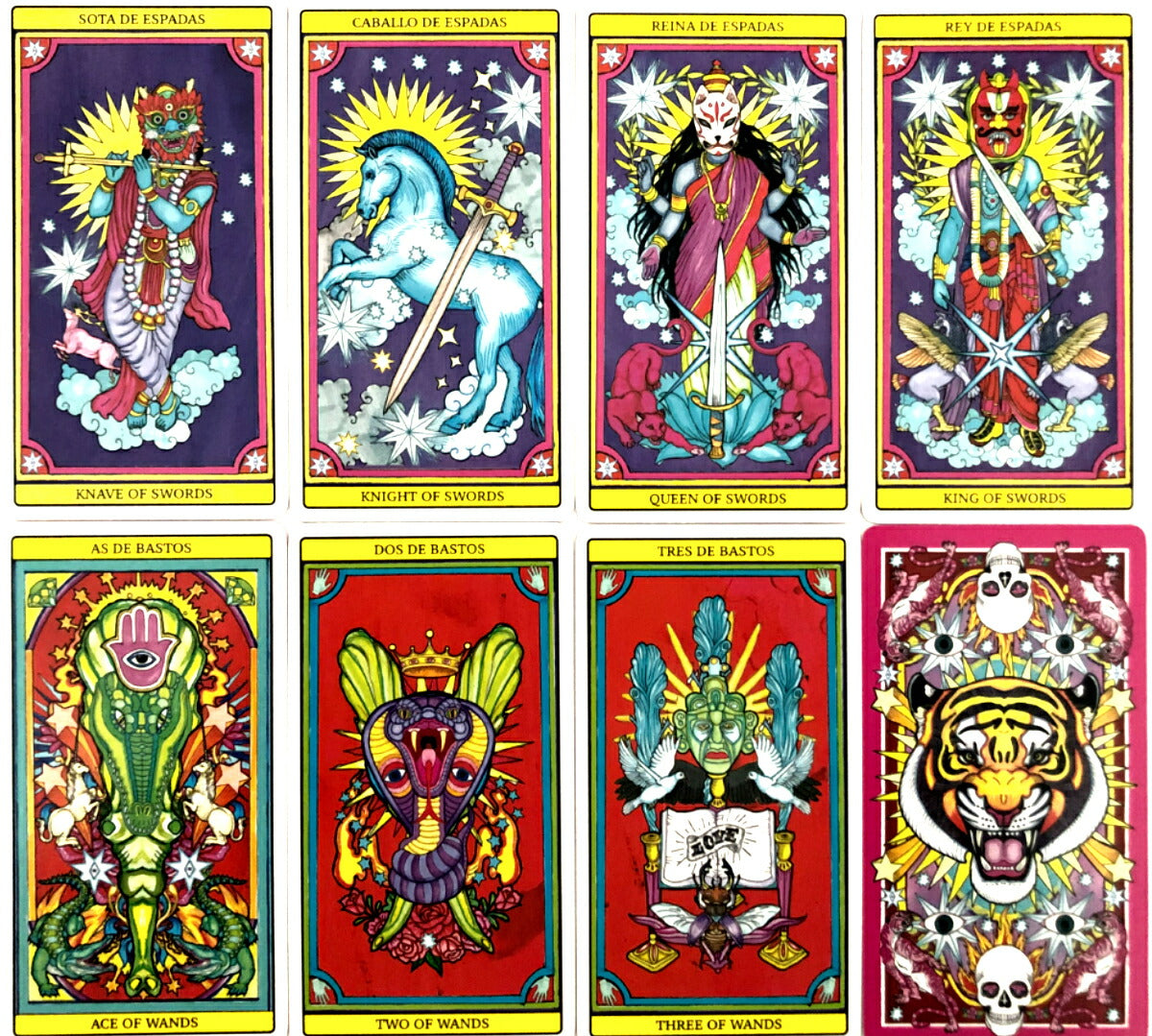 タロット デ エル・ディオス・デ・ロス・トレス Tarot de El dios de los tres