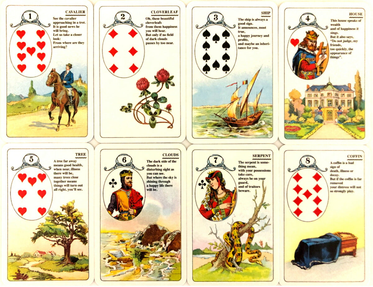 ルノルマン フォーチュン テリング カード Lenormand Fortune Telling Cards