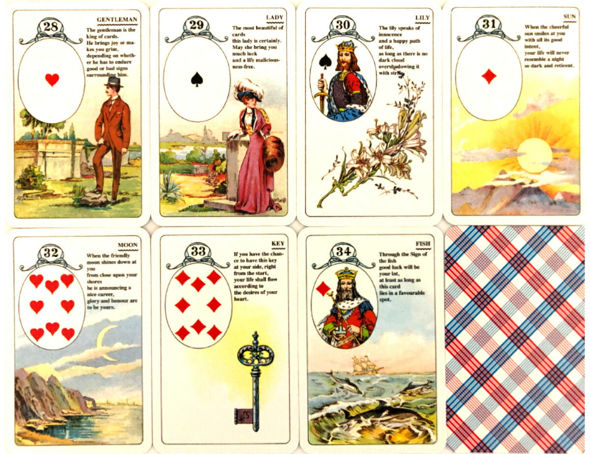 ルノルマン フォーチュン テリング カード Lenormand Fortune Telling Cards