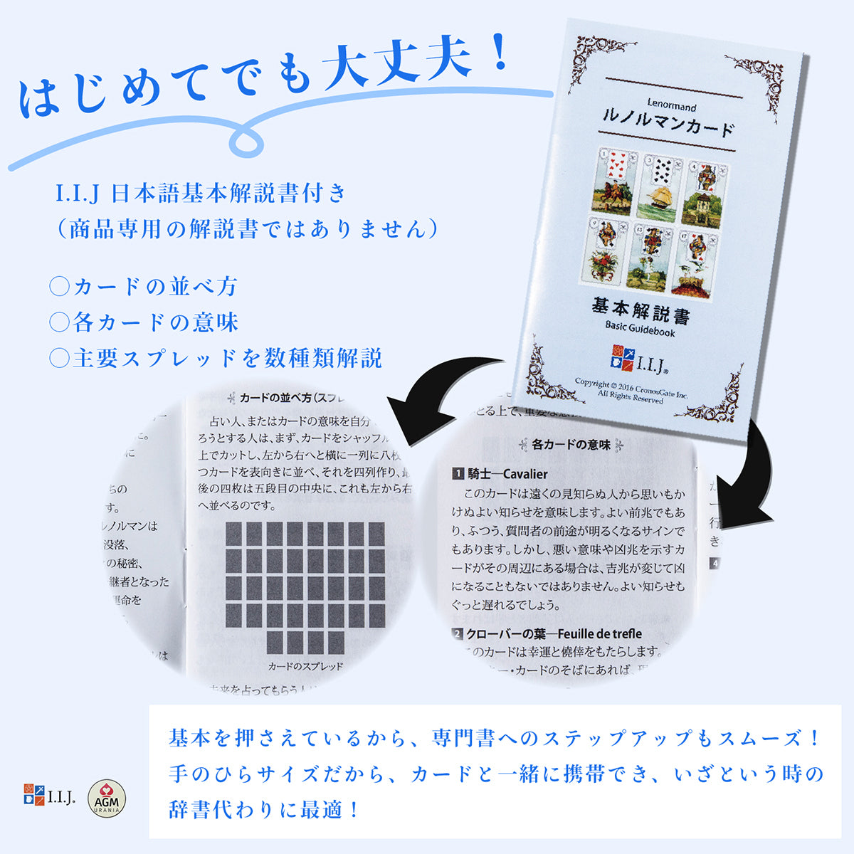 ブルーオウル・ルノルマン Lenormand Blue Owl