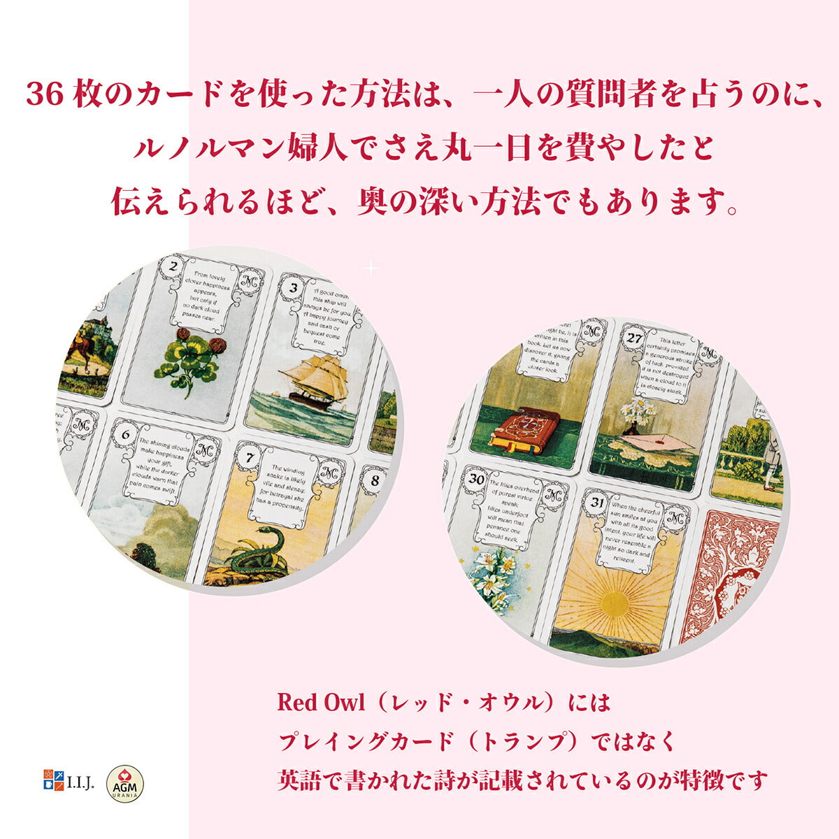 レッドオウル・ルノルマン Lenormand Red Owl