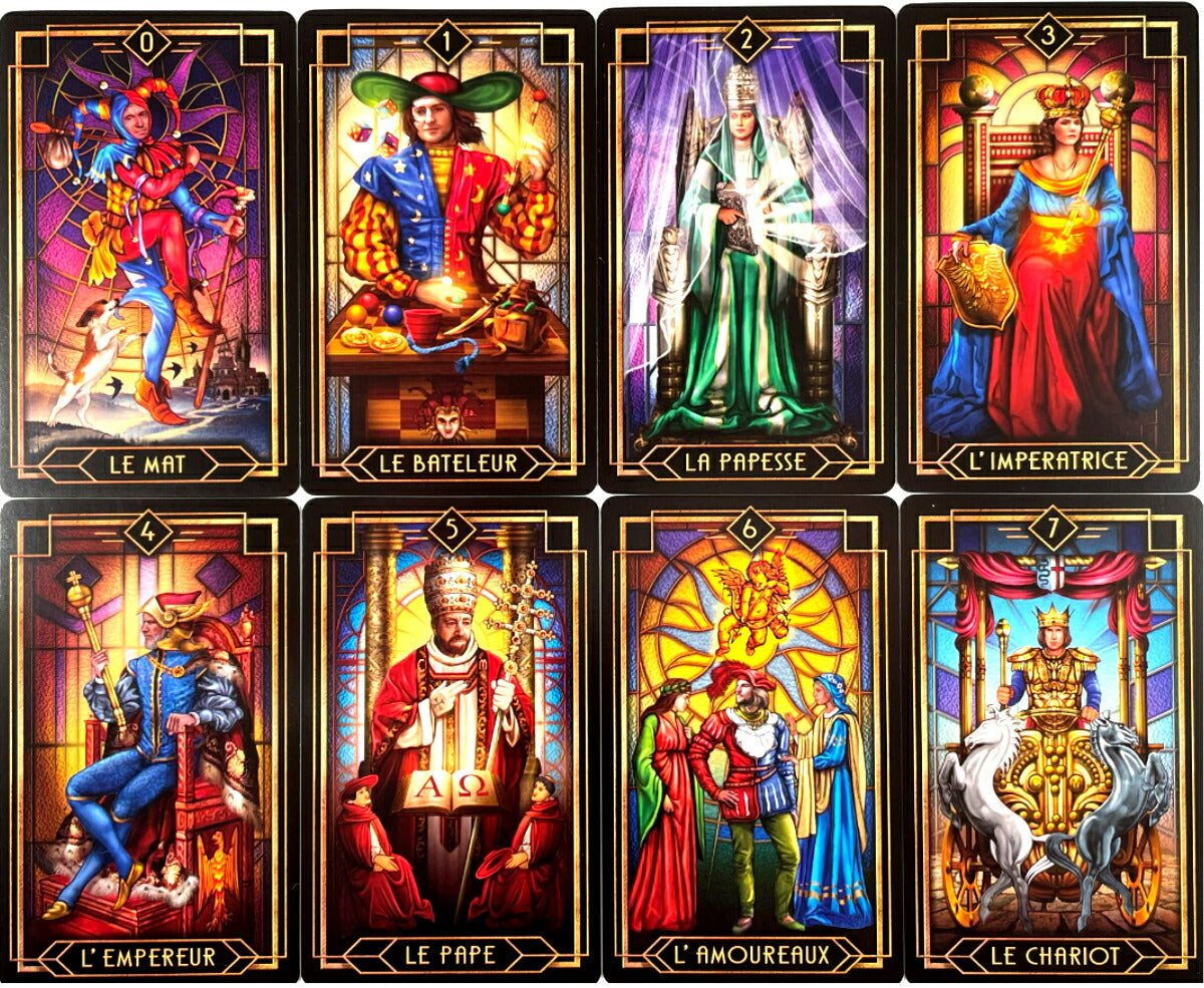 タロット デコラティフ Tarot Decoratif Deck and Book Set