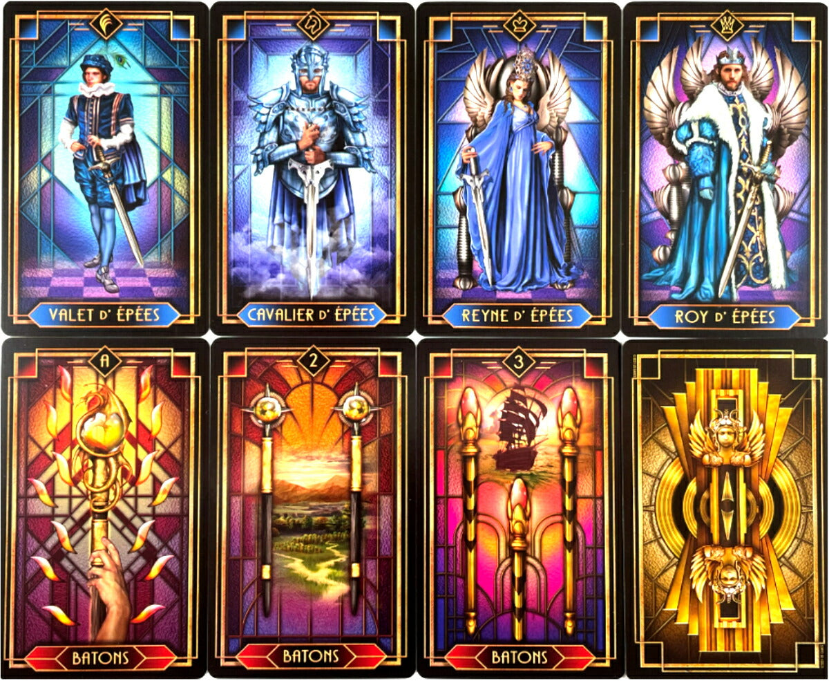 タロット デコラティフ Tarot Decoratif Deck and Book Set