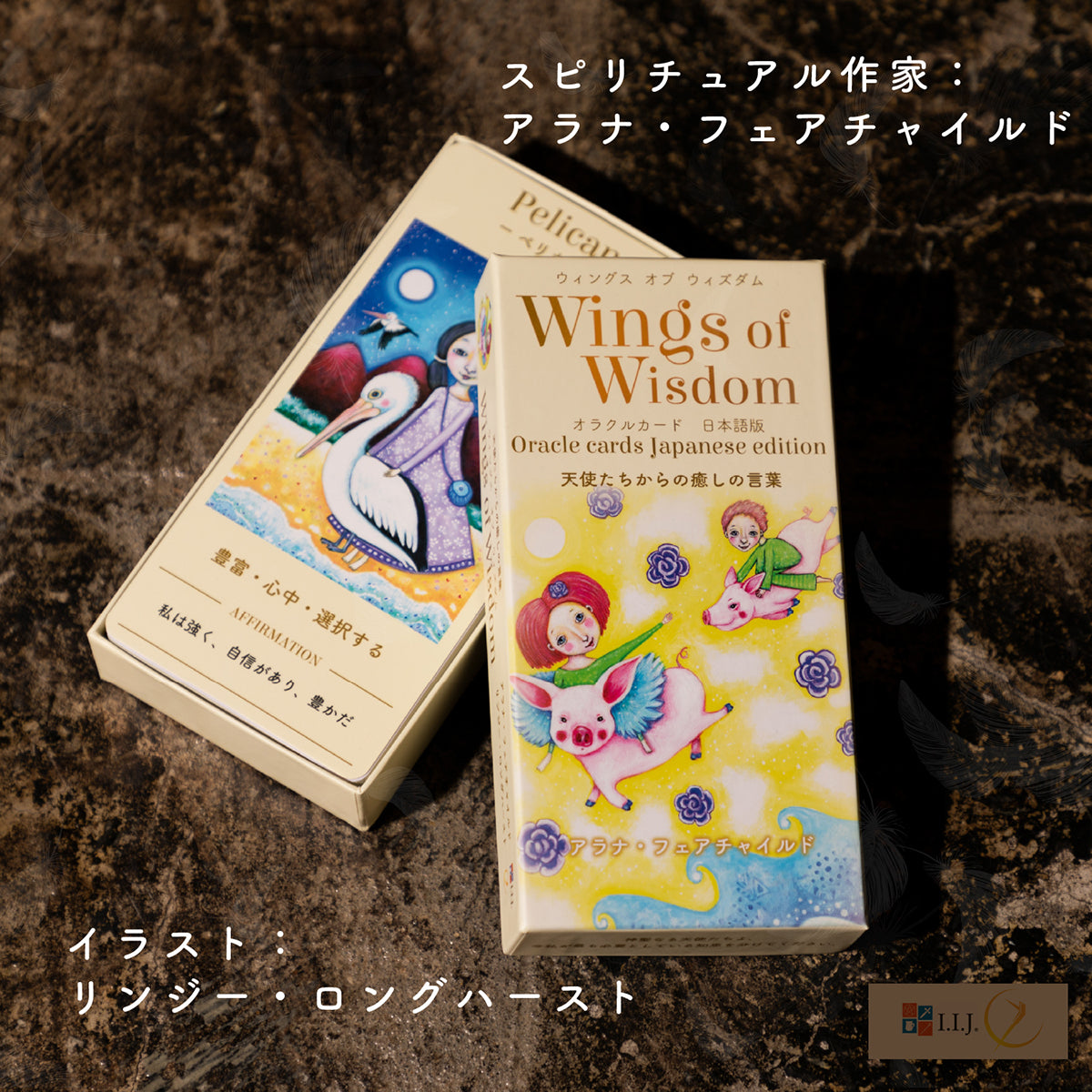 ウィングス・オブ・ウィズダム オラクルカード 日本語版 Wings of Wisdom Japanese edition