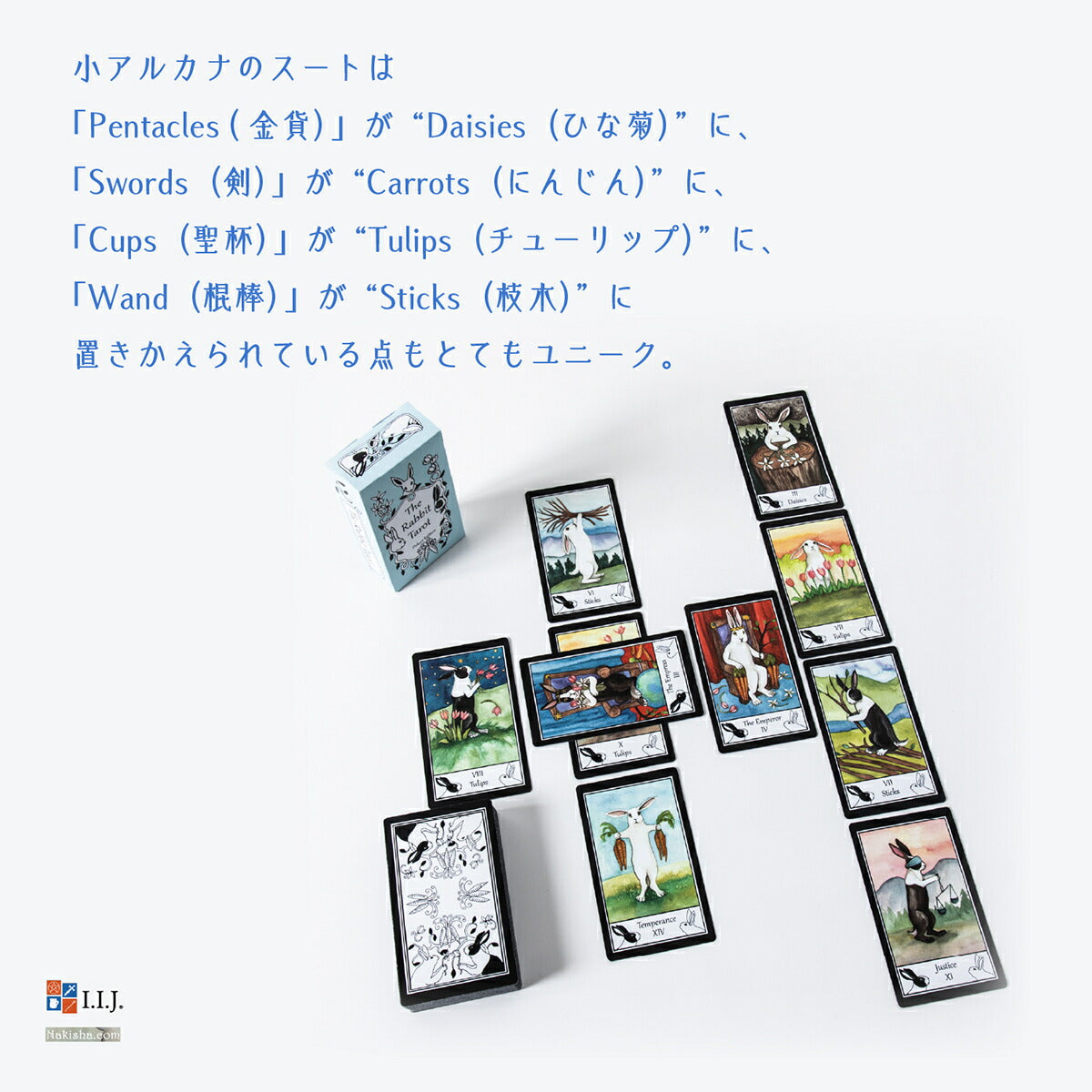 ラビット タロット デラックスエディション The Rabbit Tarot Deluxe Edition