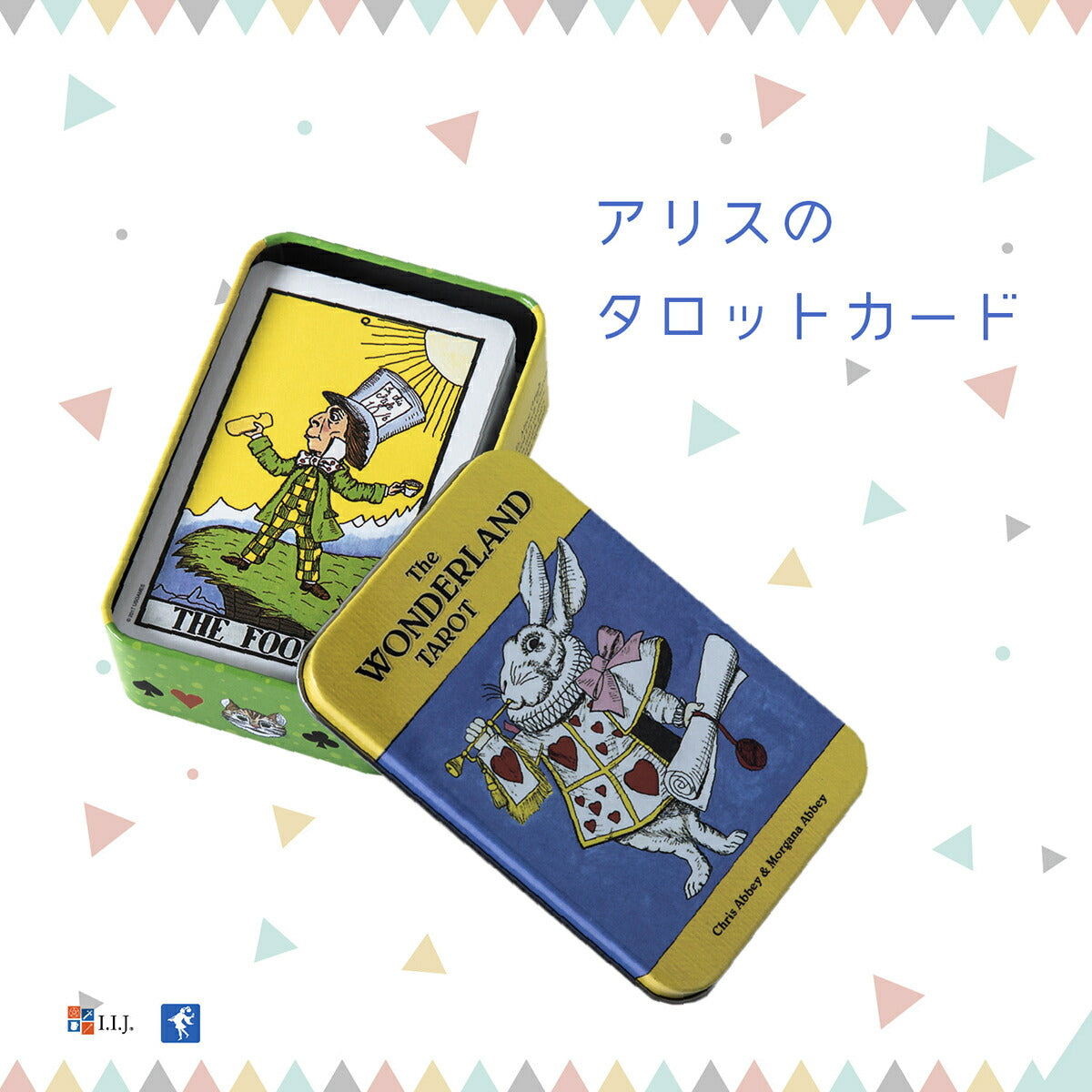 ワンダーランド タロット(缶入り) The Wonderland Tarot in a Tin