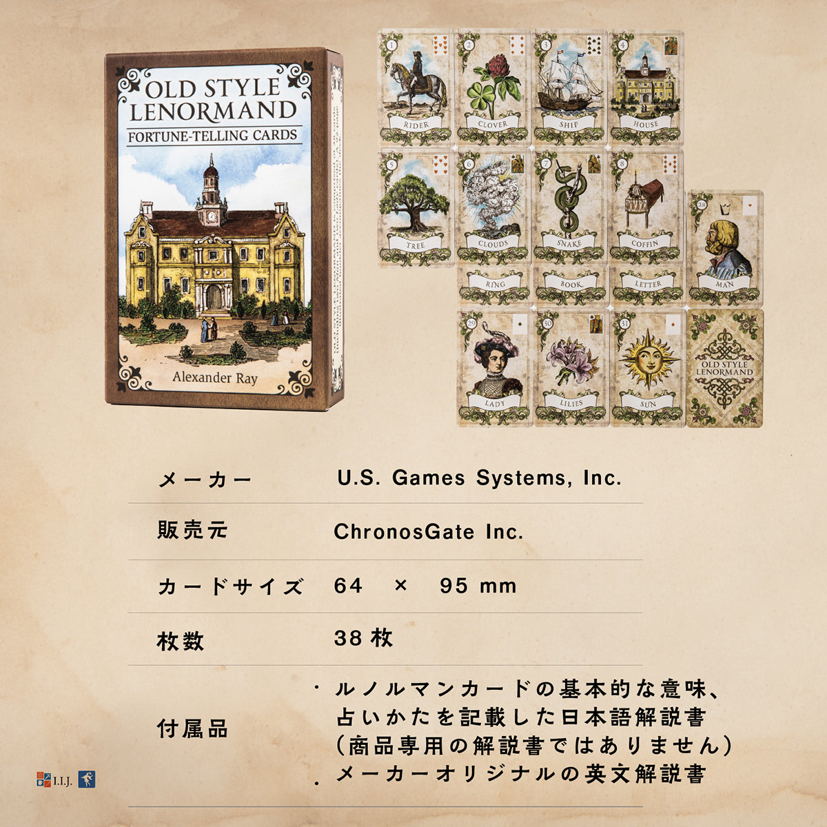 オールド スタイル ルノルマン Old Style Lenormand