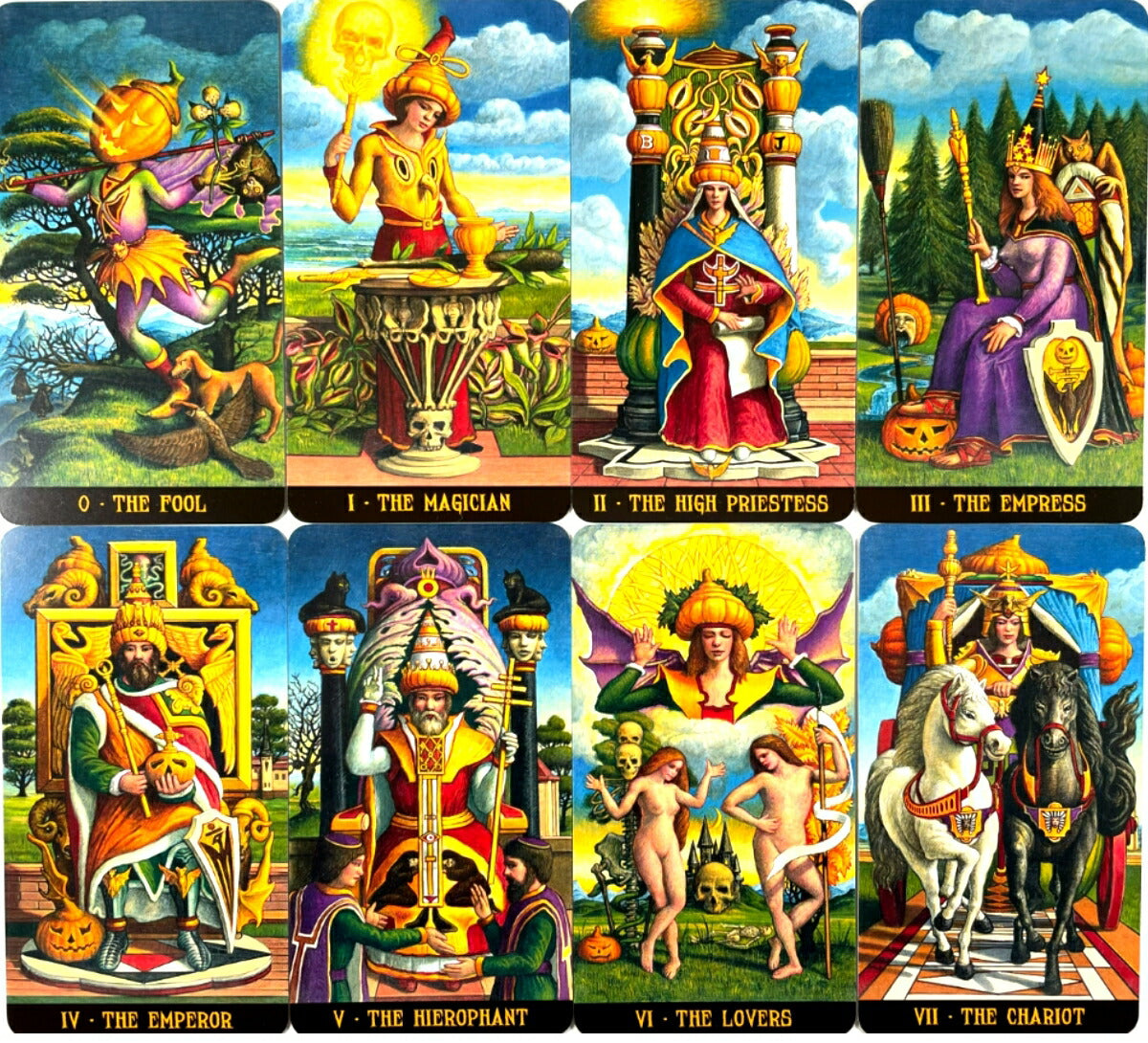 ジャック-O'-ランタン タロット Jack-O'-Lantern Tarot