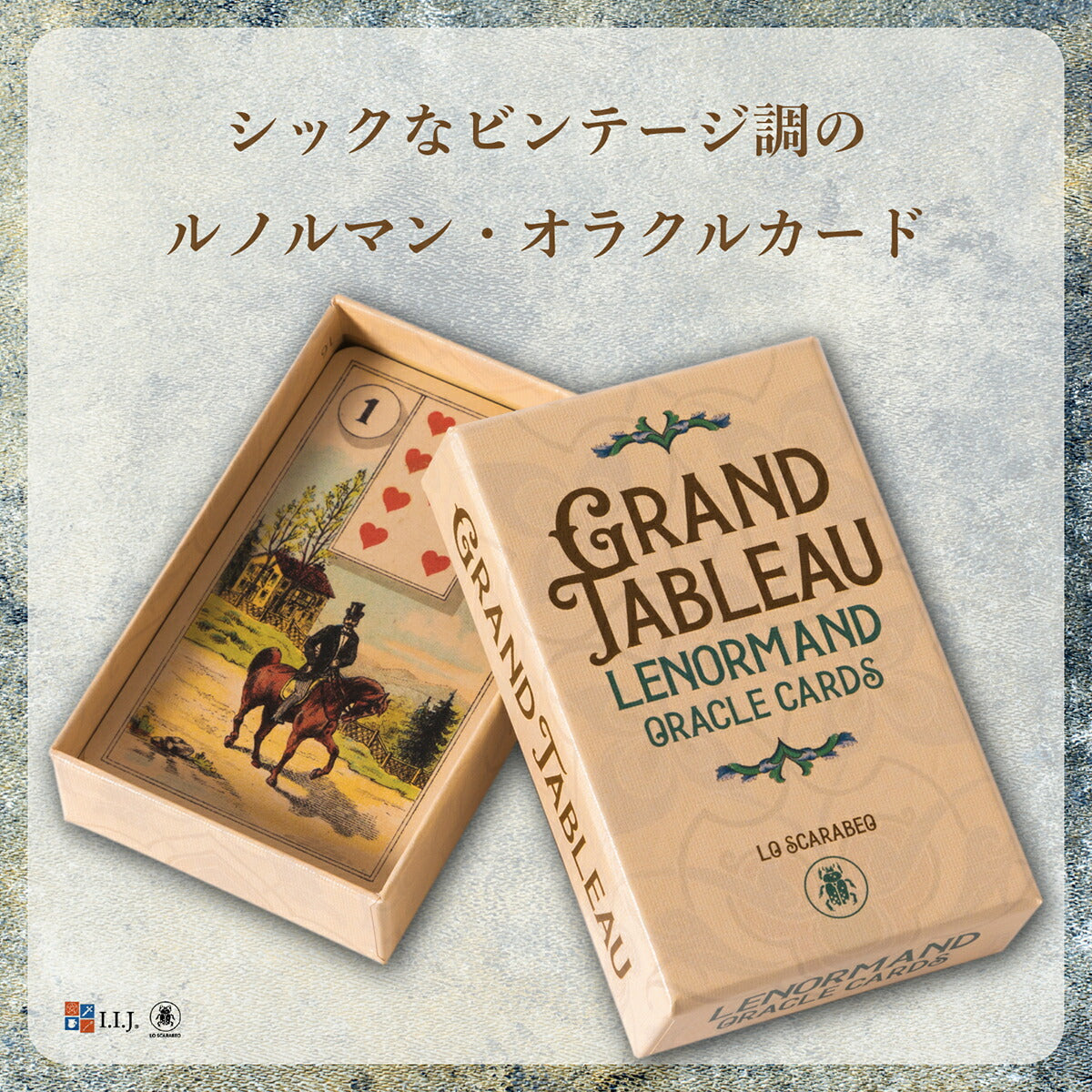 グラン・タブロー ルノルマン オラクル カード Grand Tableau Lenormand Oracle Cards