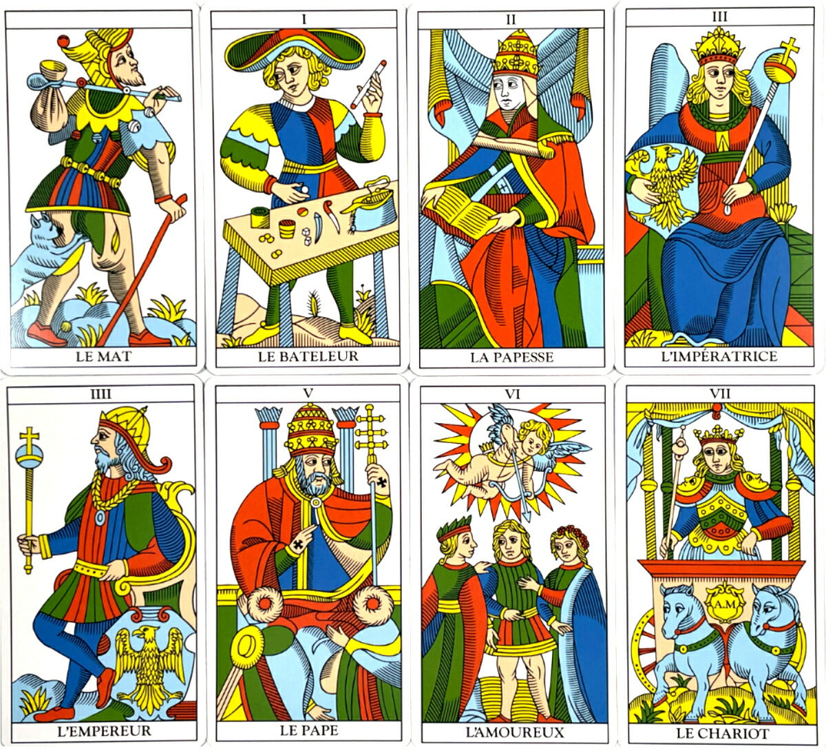 マルセイユ タロット ブルーエディション Marseille Tarot