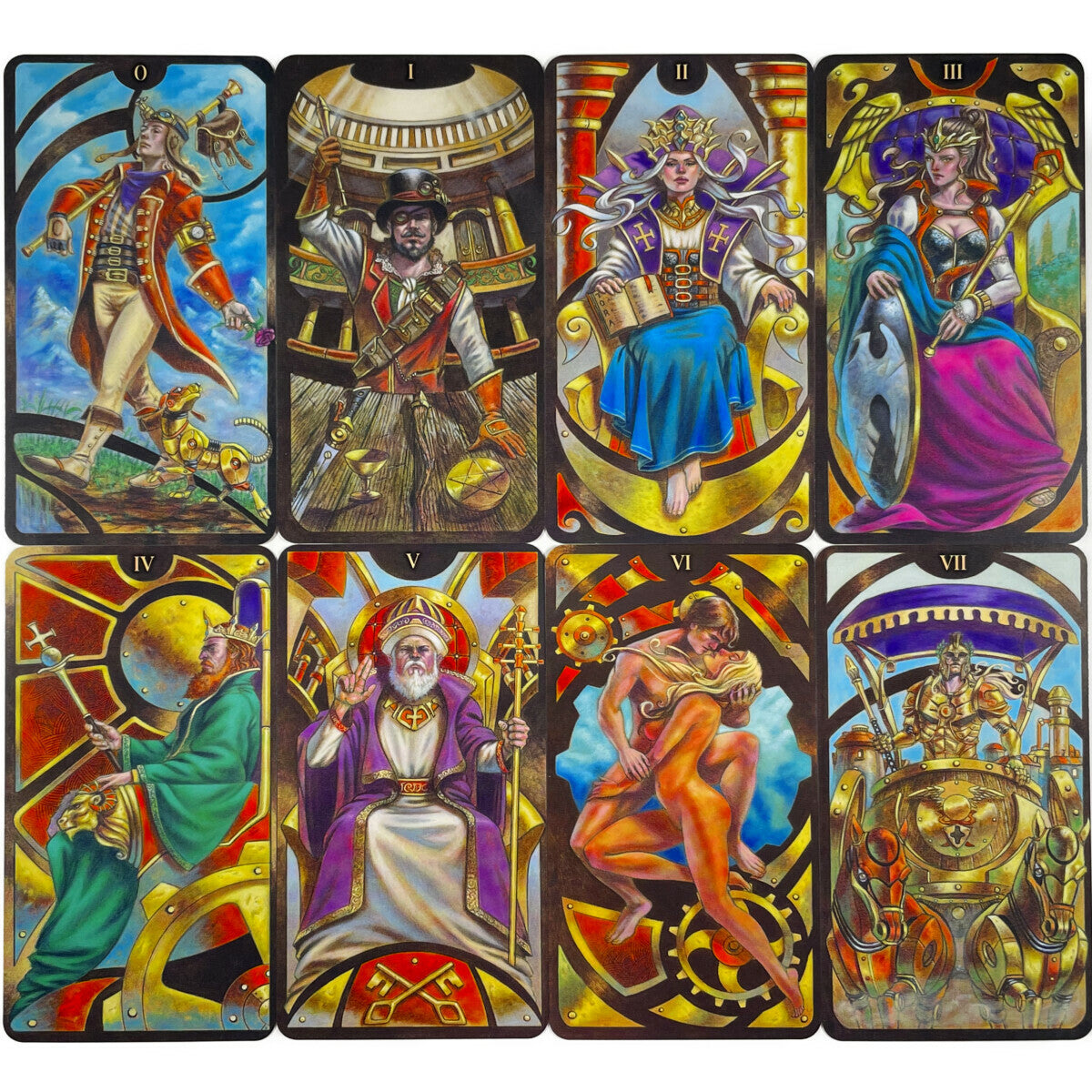 スチームパンク アールヌーボー タロット Steampunk Art Nouveau Tarot