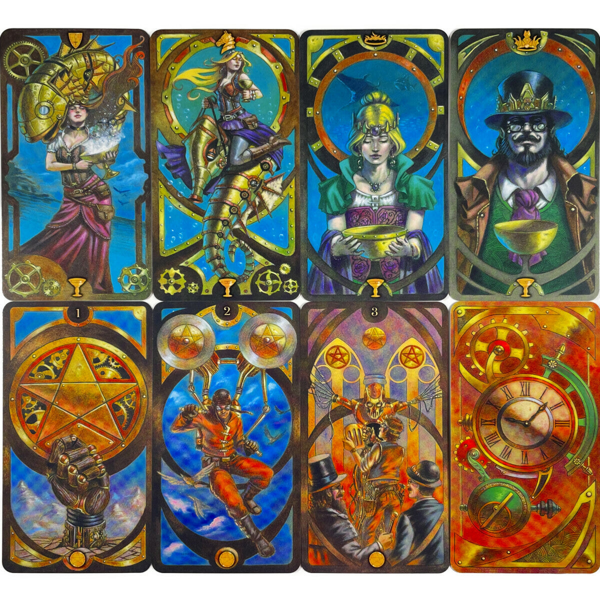 スチームパンク アールヌーボー タロット Steampunk Art Nouveau Tarot