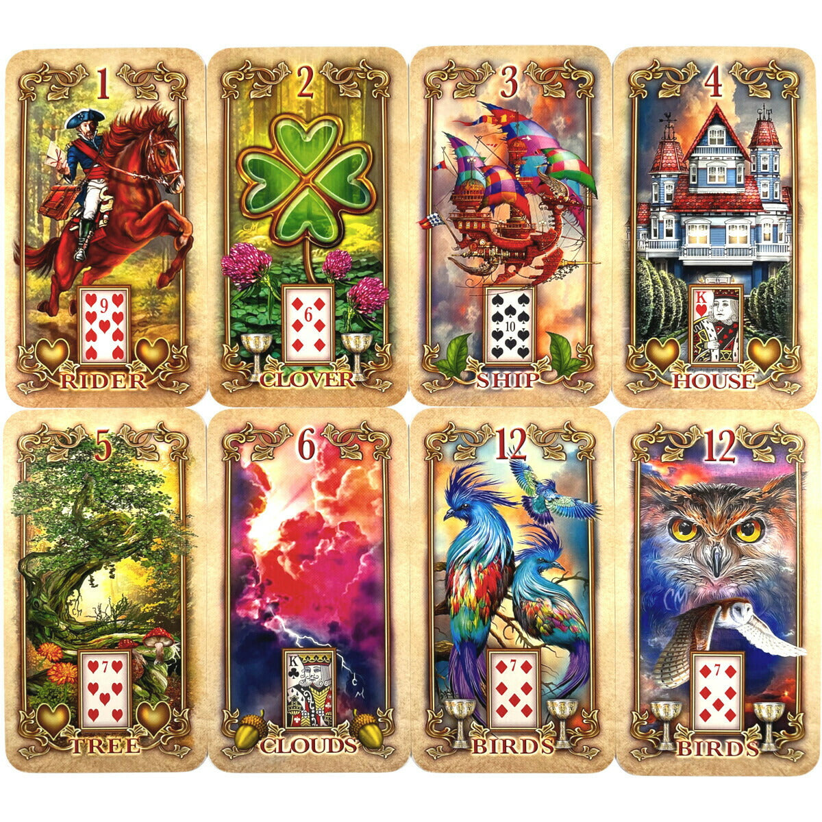 ラストラス ルノルマンカード Lustrous Lenormand