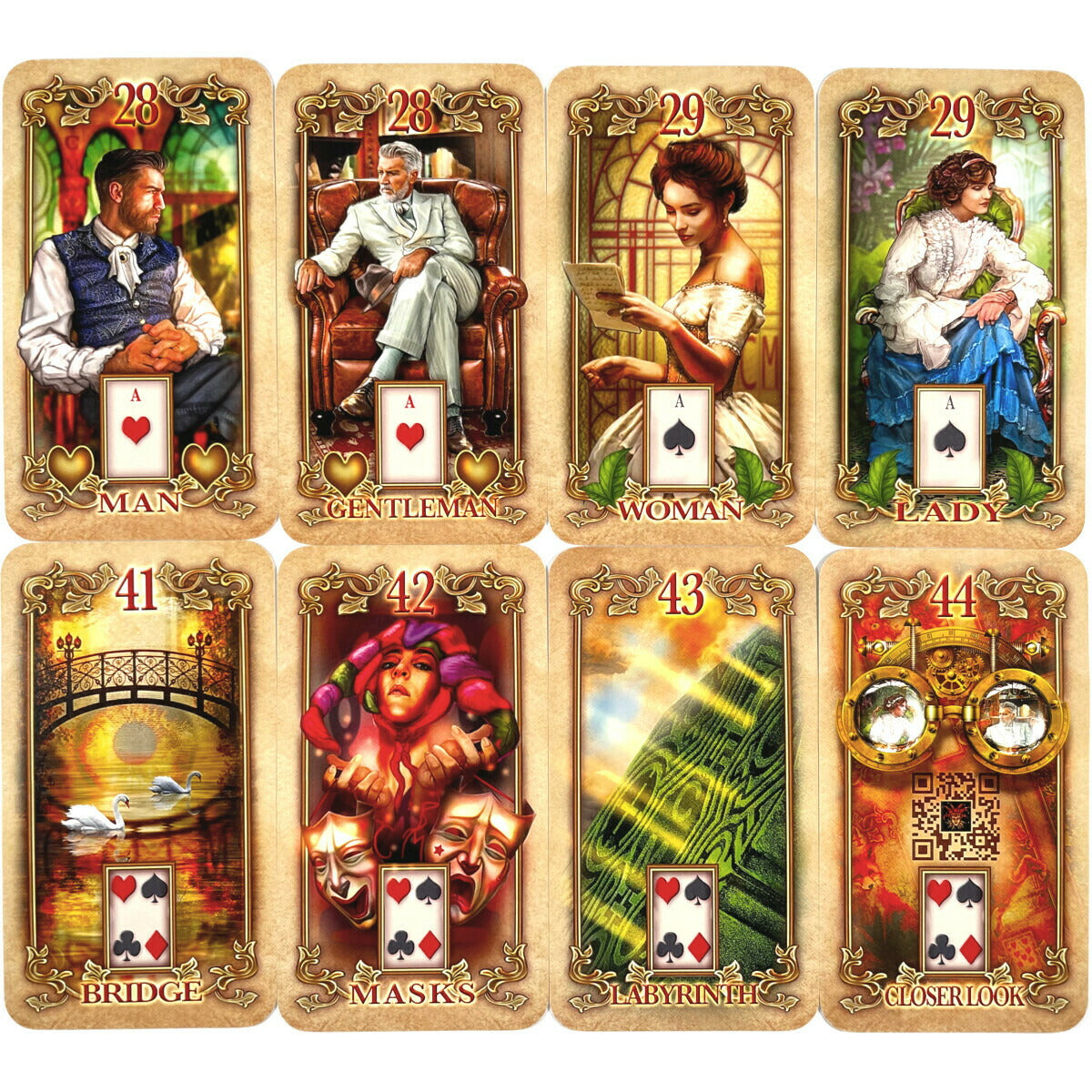 ラストラス ルノルマンカード Lustrous Lenormand