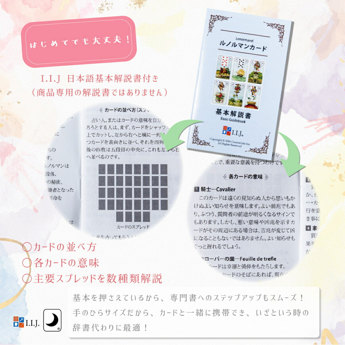 ラストラス ルノルマンカード Lustrous Lenormand