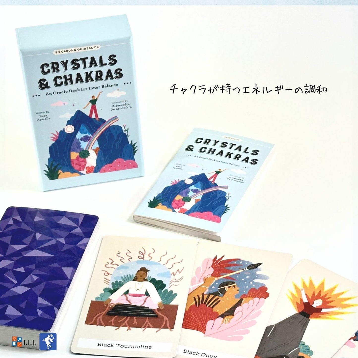 クリスタル&チャクラ・オラクルカード Crystals & Chakras: An Oracle Deck for Inner Balance