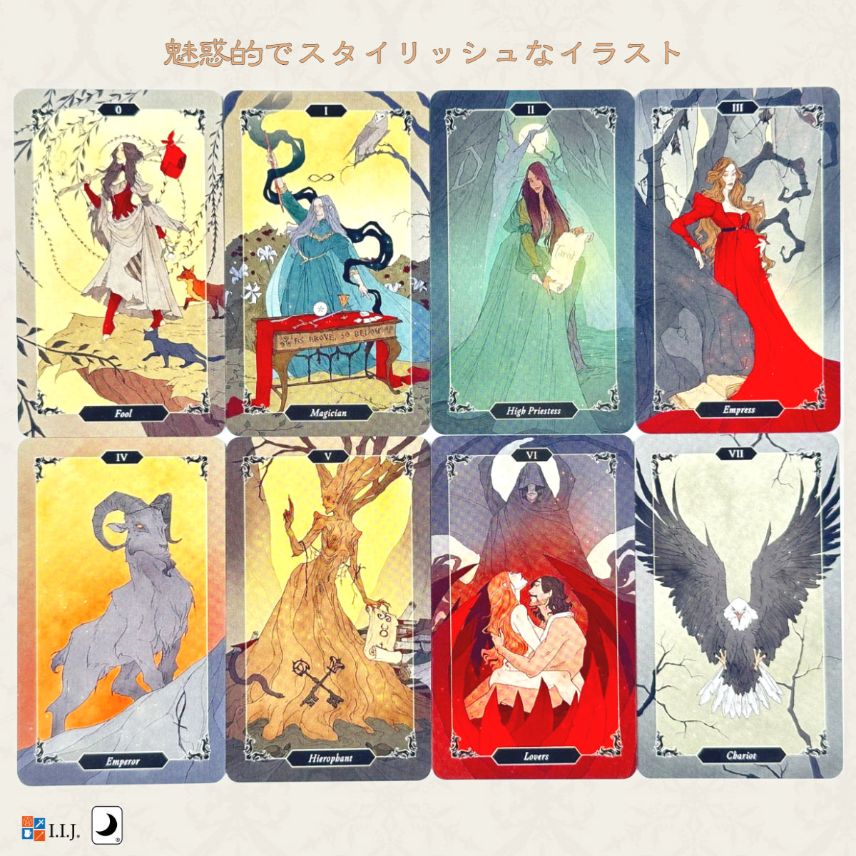 ダーク ウッド タロット ミニ Dark Wood Tarot MINI