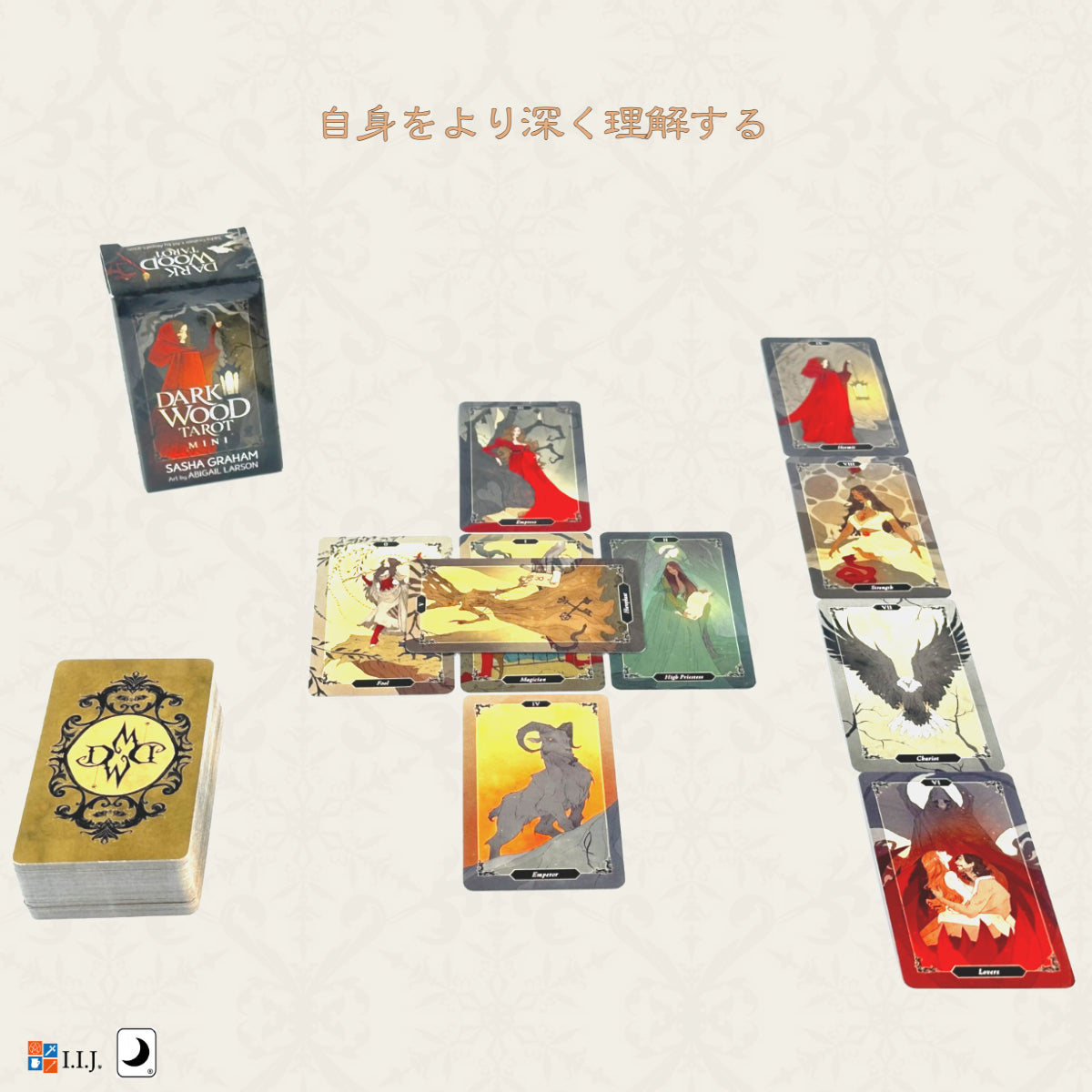 ダーク ウッド タロット ミニ Dark Wood Tarot MINI