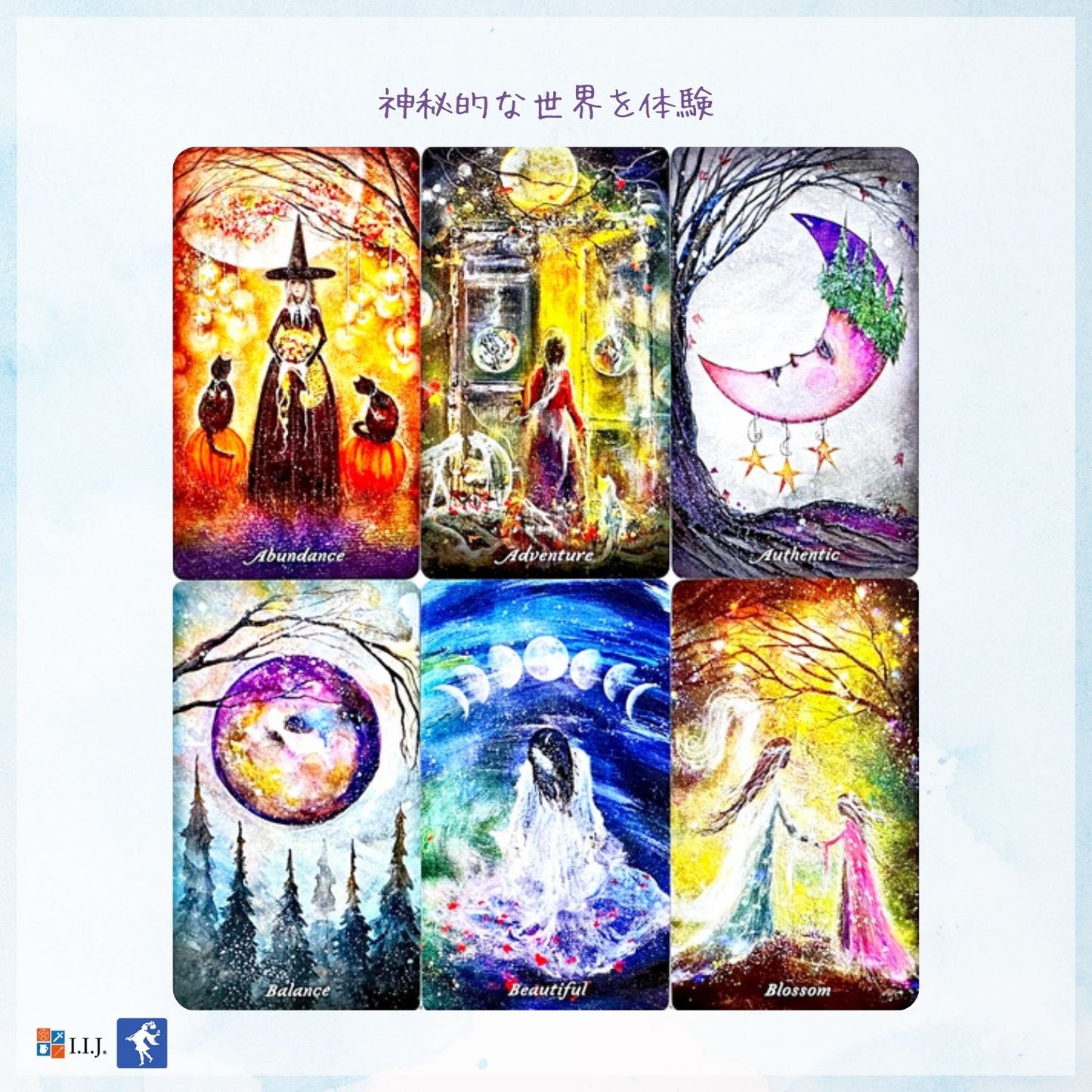 アースリー・ソウルズ&スピリット・ムーン・オラクル Earthly Souls & Spirits Moon Oracle