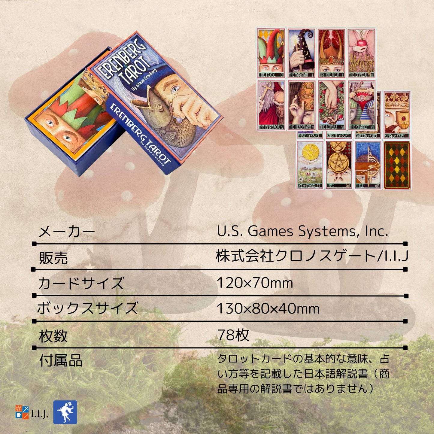 エレンバーグ タロット Erenberg Tarot