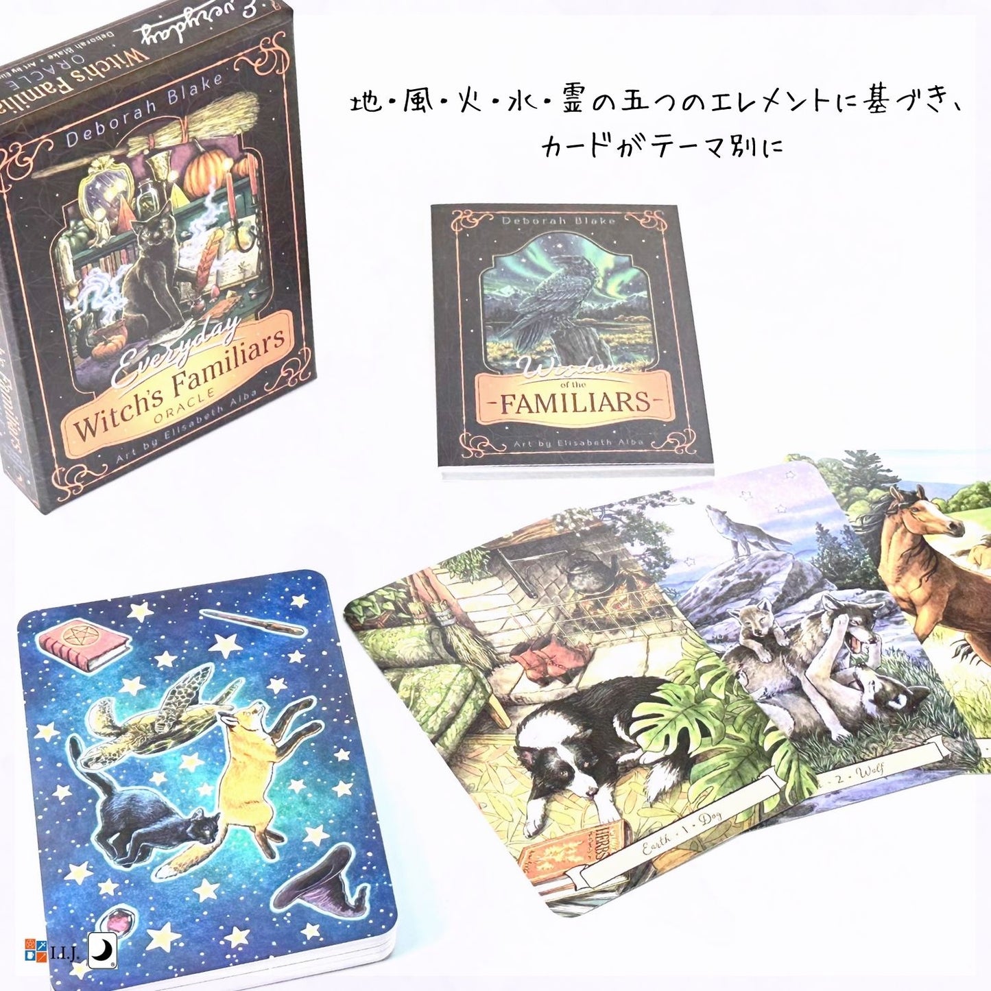 エブリデイ・ウィッチ・ファミリア・オラクル Everyday Witch's Familiars Oracle