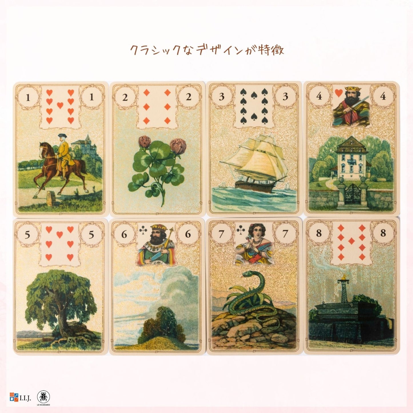 ゴールデン ルノルマン オラクルカード Golden Lenormand Oracle