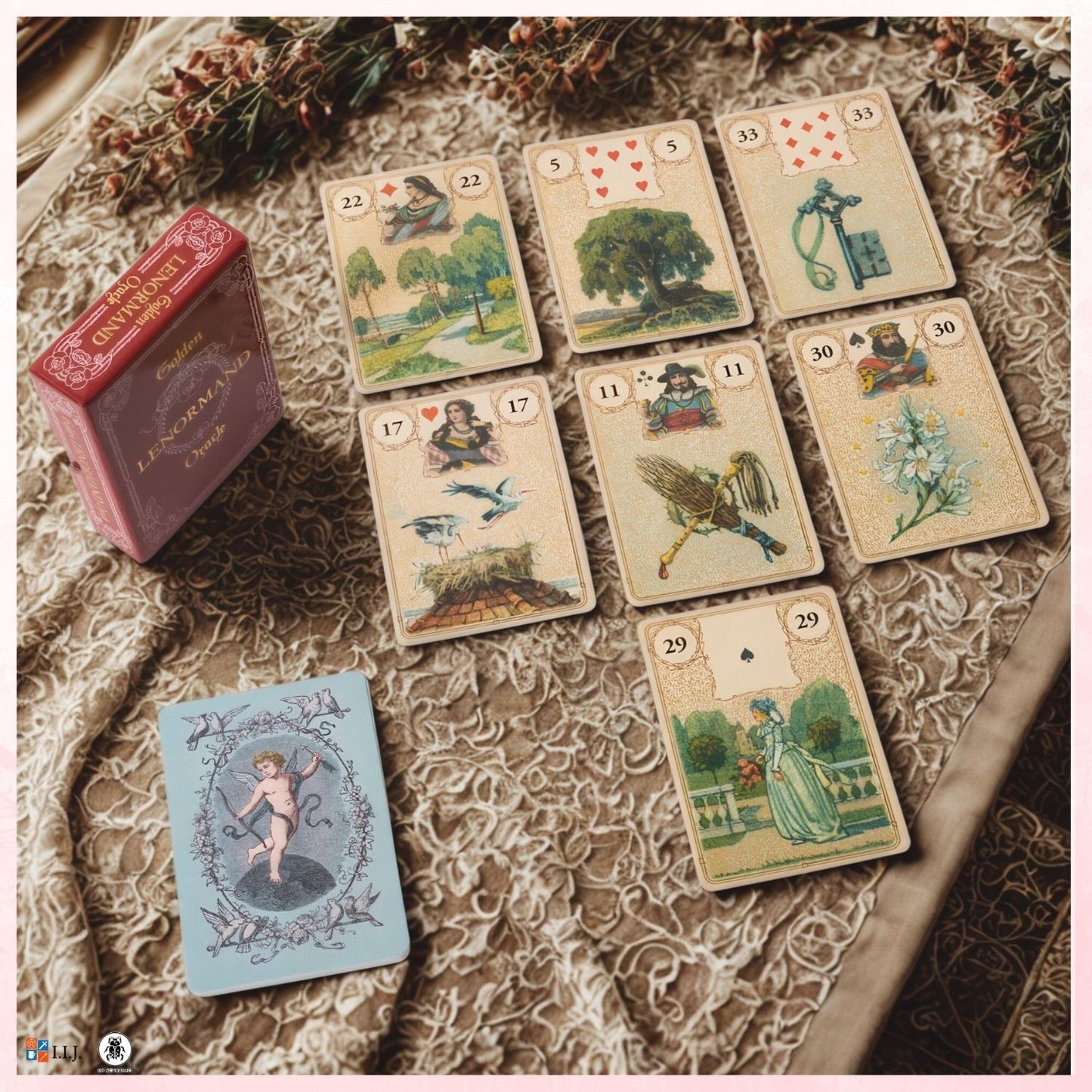 ゴールデン ルノルマン オラクルカード Golden Lenormand Oracle
