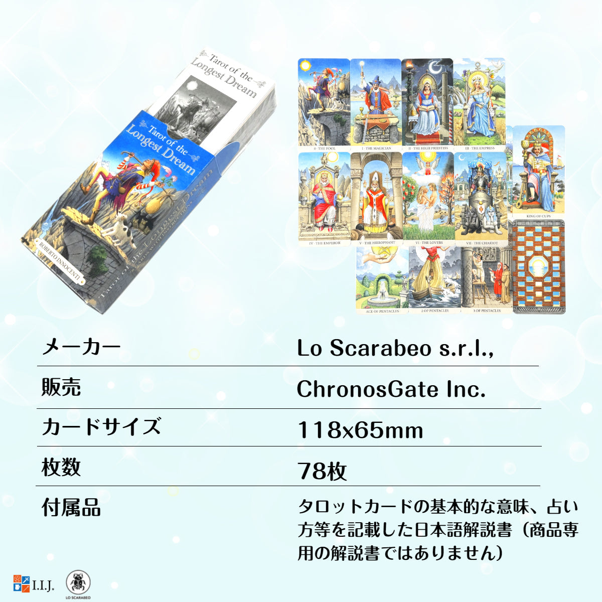 タロット・オブ・ザ・ロンゲスト・ドリーム Tarot of the Longest Dream