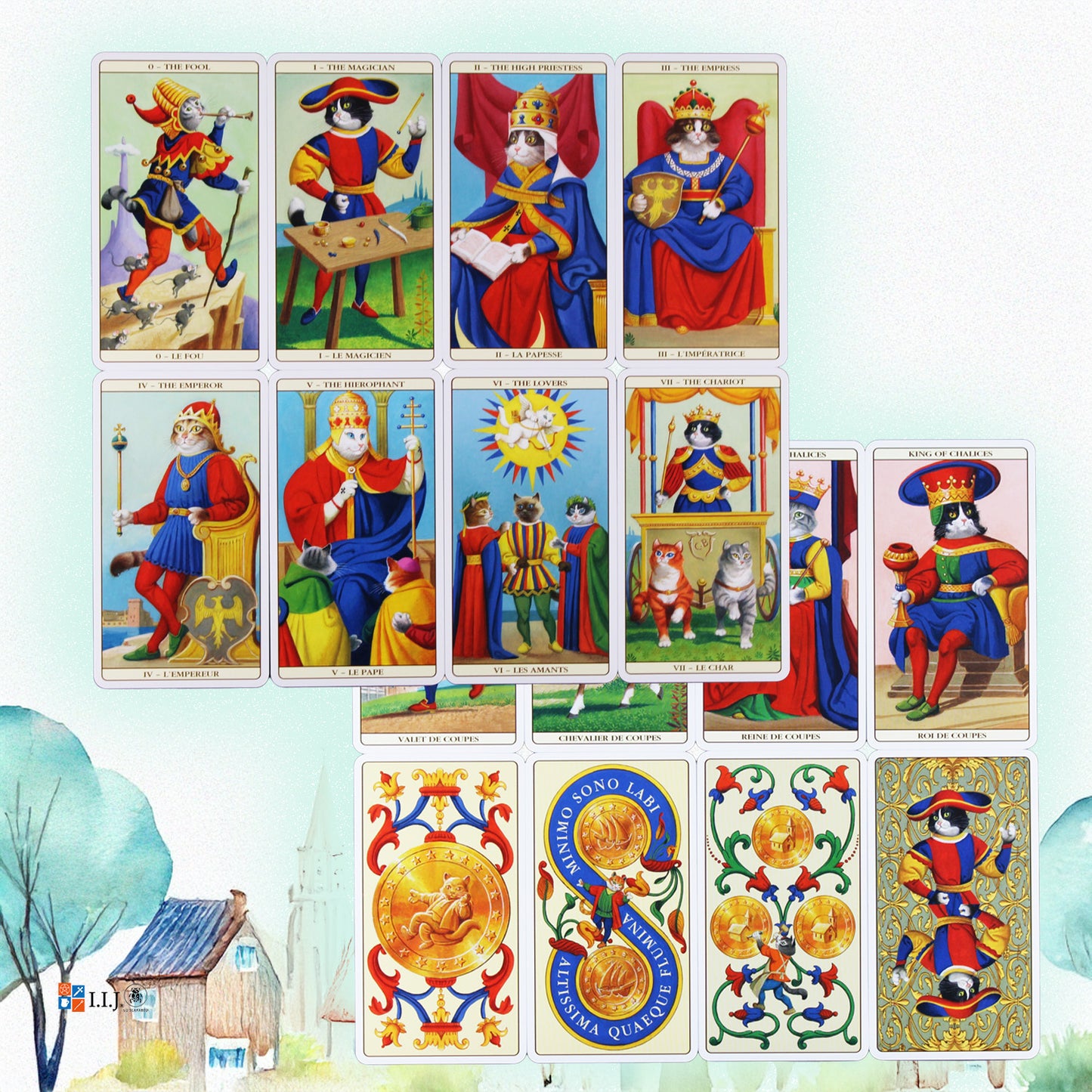 マルセイユ・キャット・タロット Marseille Cat Tarot