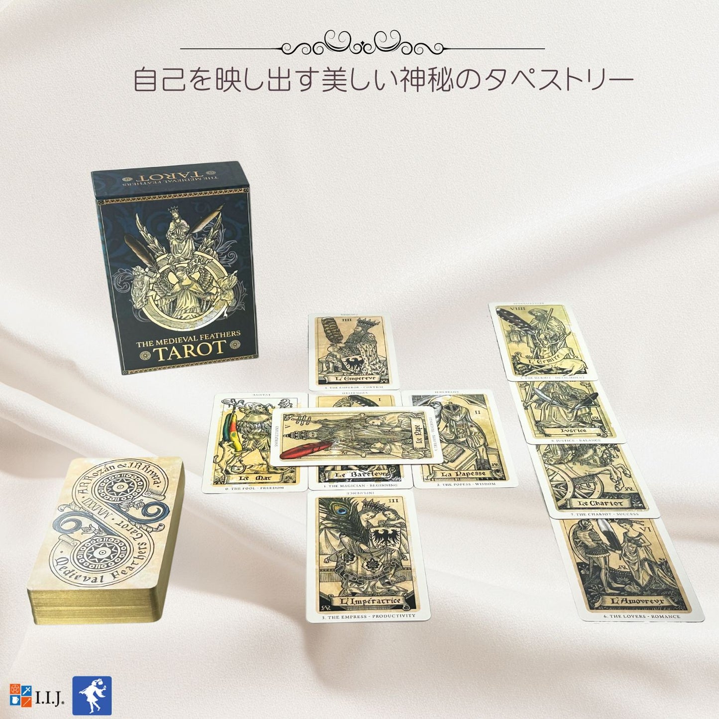 メディバル・フェザー・タロット The Medieval Feathers Tarot