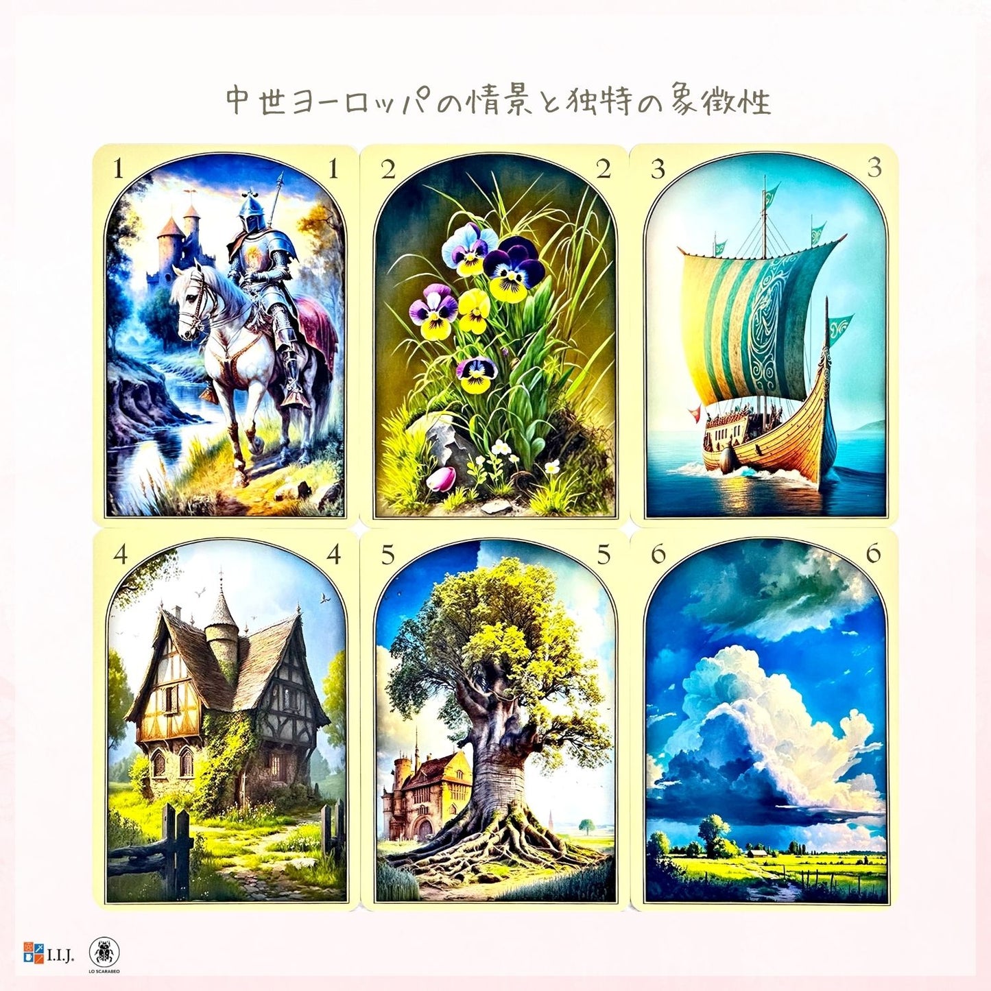 メディバル・ルノルマン Medieval Lenormand Oracle