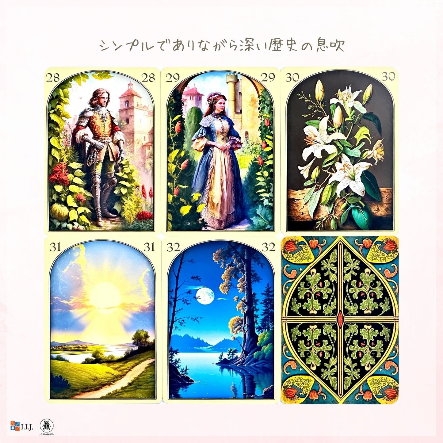 メディバル・ルノルマン Medieval Lenormand Oracle