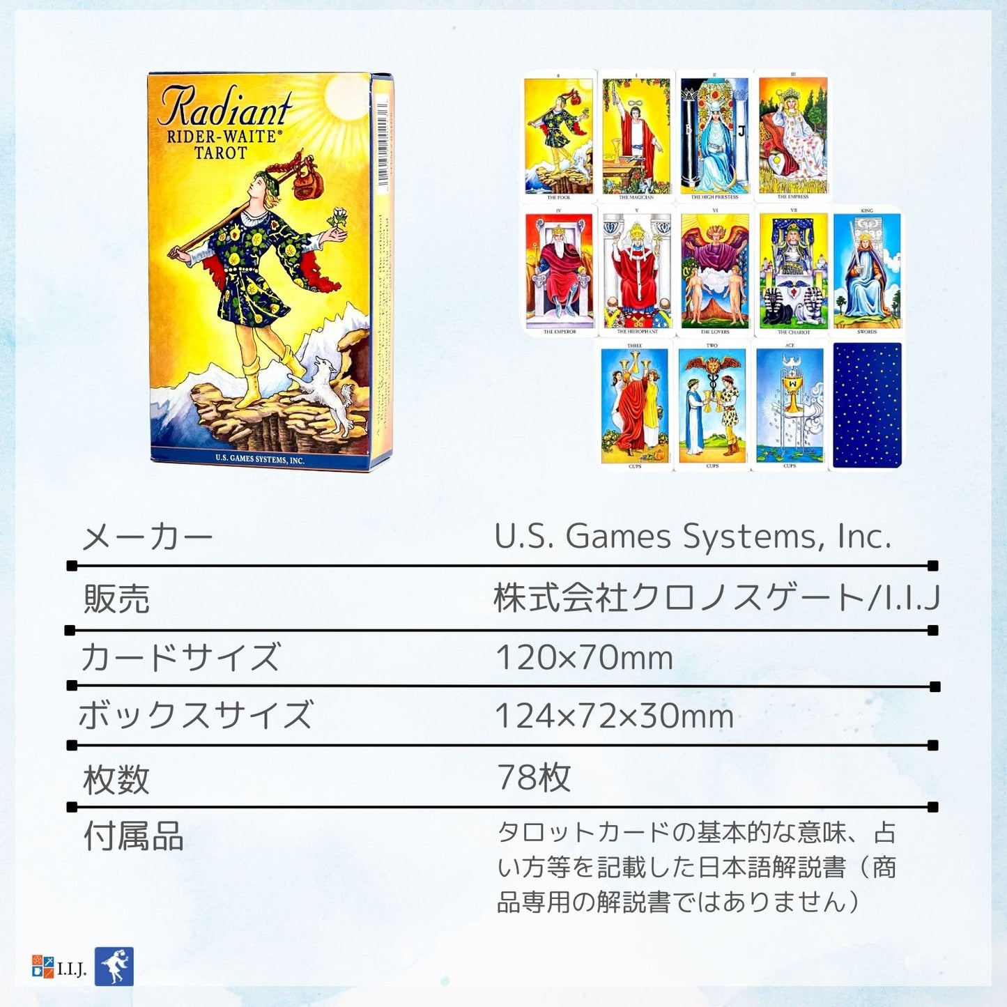 ラディアント・ライダーウェイト・タロット