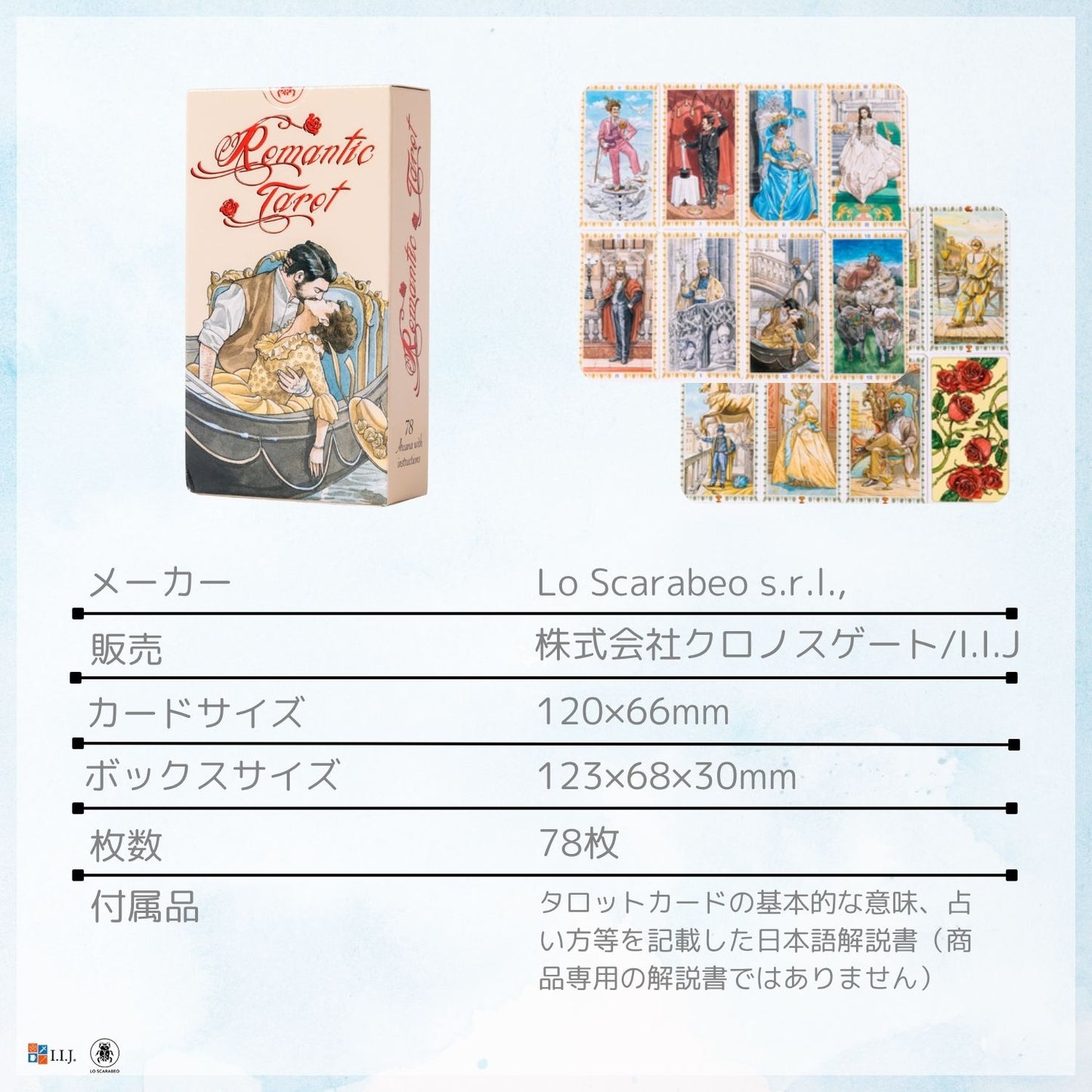 ロマンティック タロット Romantic Tarot