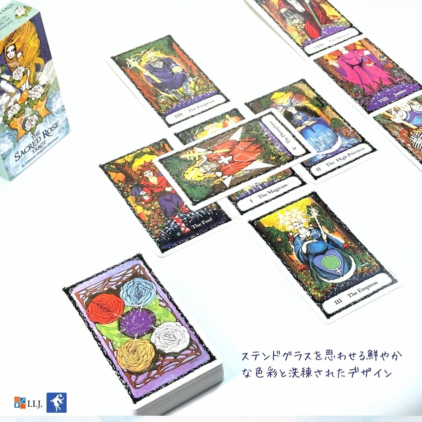 セイクレッド・ローズ・タロット Sacred Rose Tarot Deck