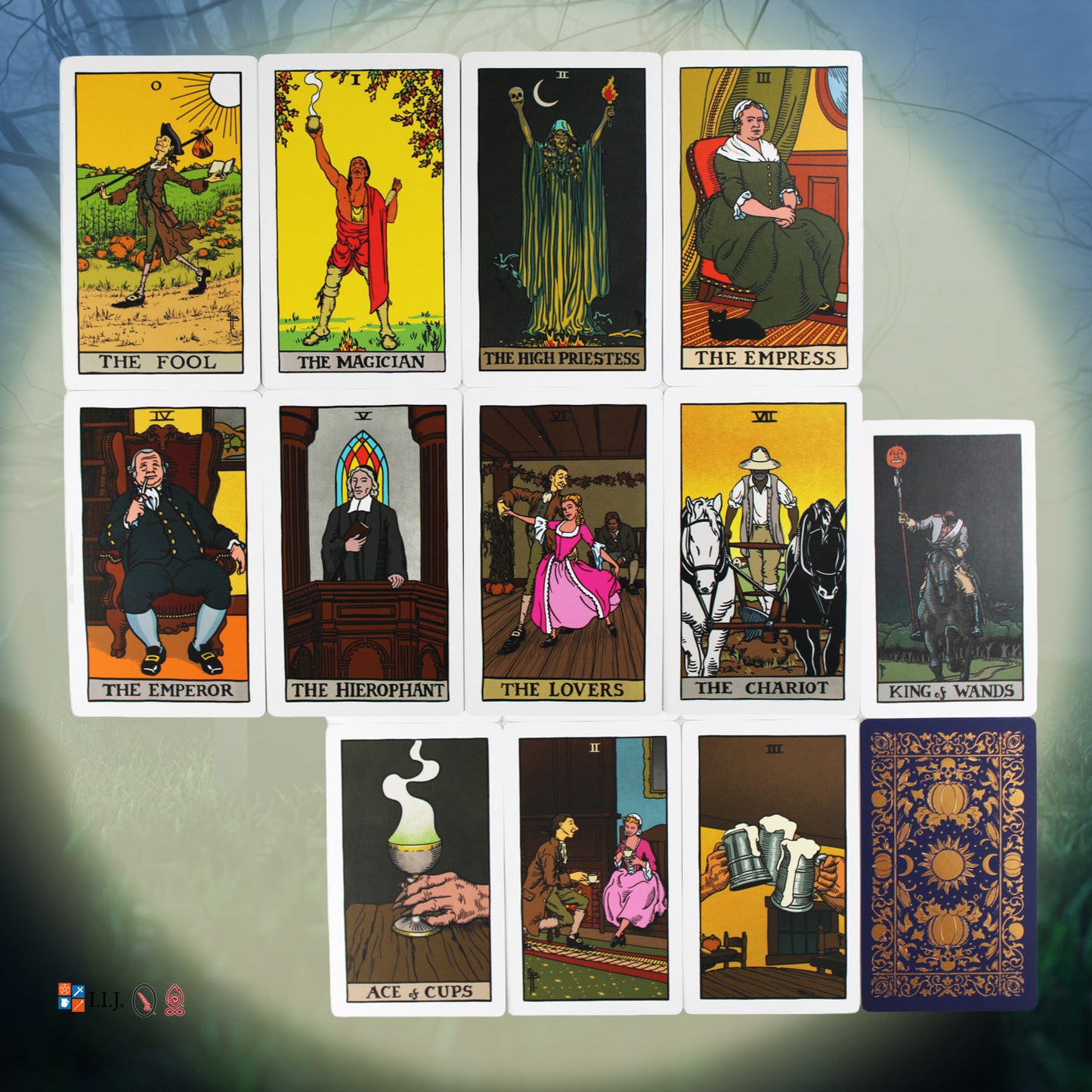 スリーピー・ホロウ・タロット(ヘッドレス・ホースマン・エディション) The Legend of Sleepy Hollow Tarot