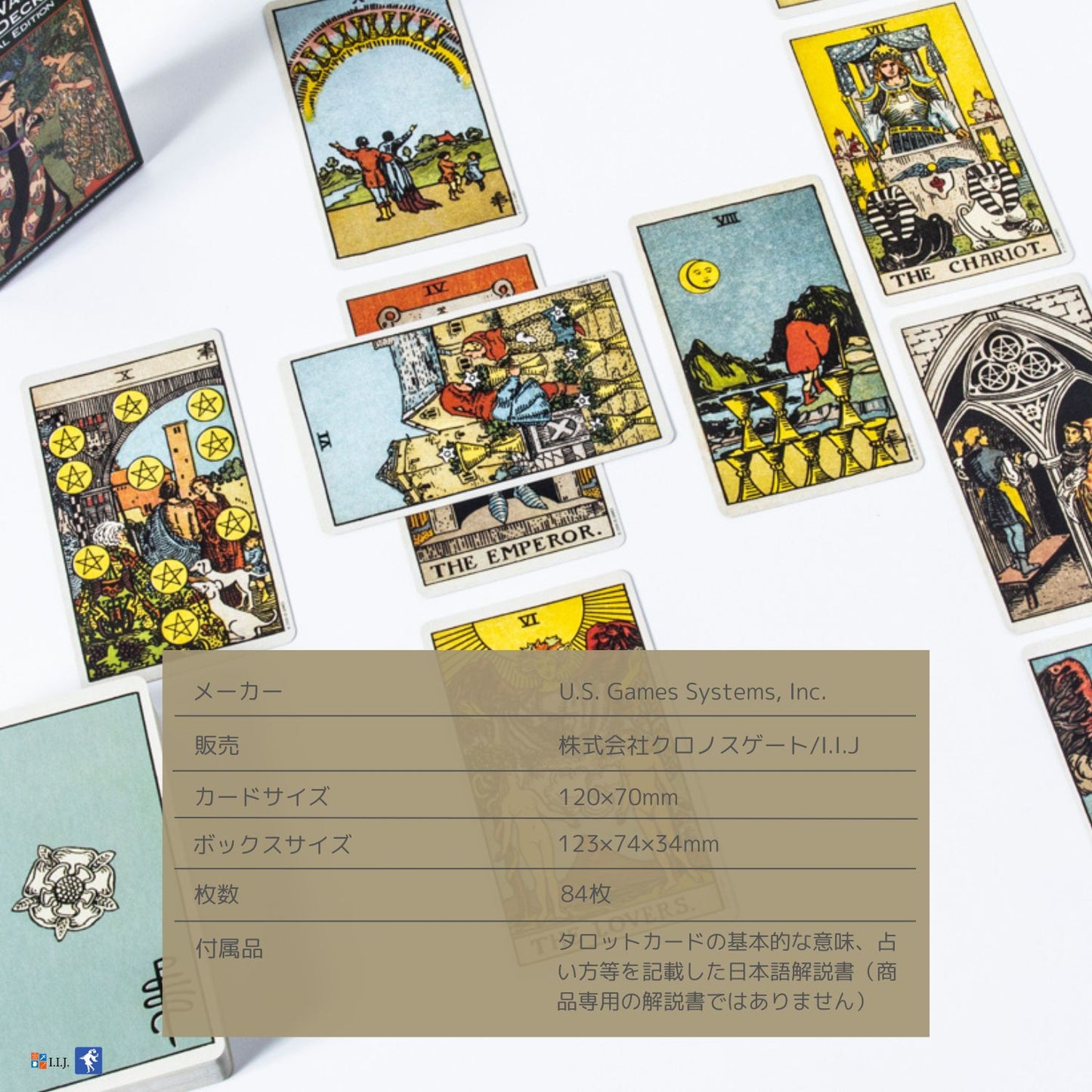 スミス・ウェイト センテニアル タロット Smith-Waite Centennial Tarot Deck