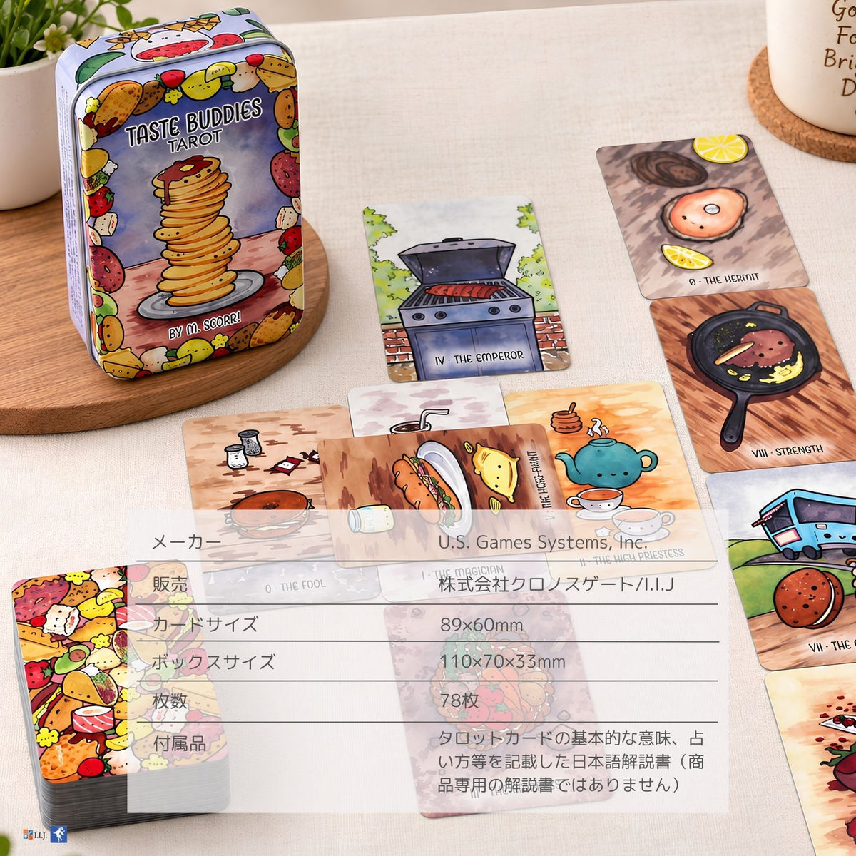 テイスト・バディーズ・タロット Taste Buddies Tarot