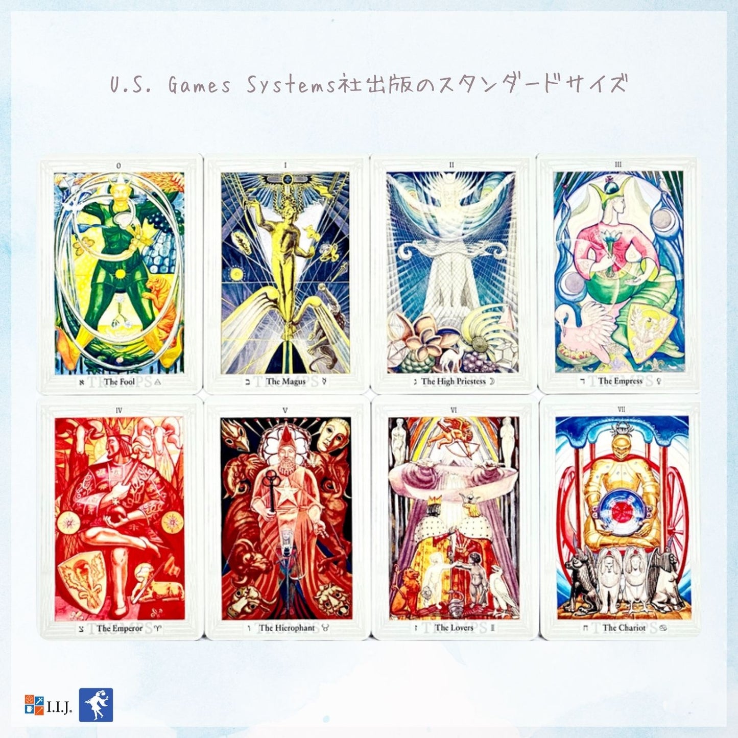 アレイスター クロウリー トート タロット スモール デッキ <US> Aleister Crowley Thoth Tarot Deck Small